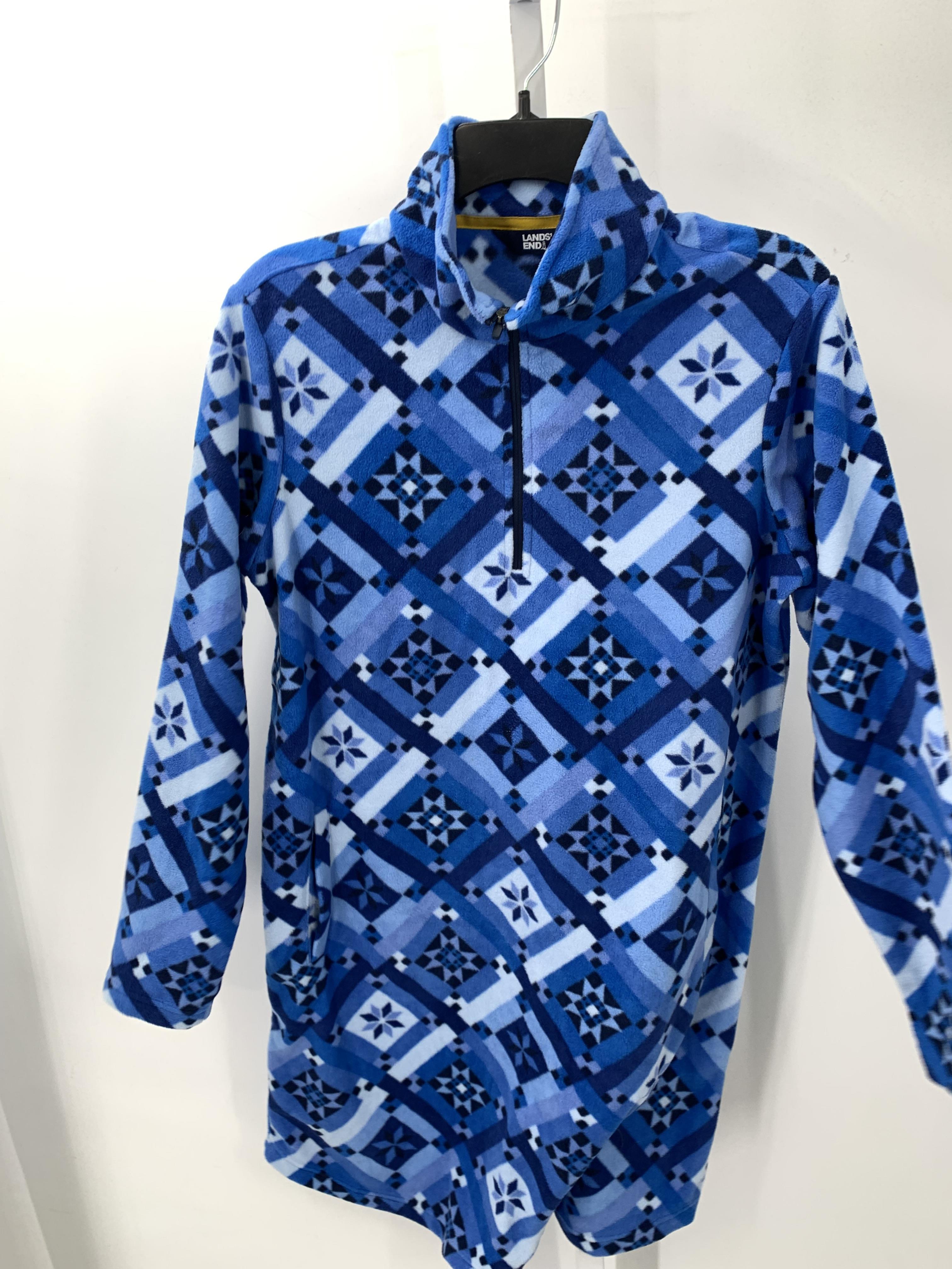 Lands End Size Medium Misses Long Sleeve Dress