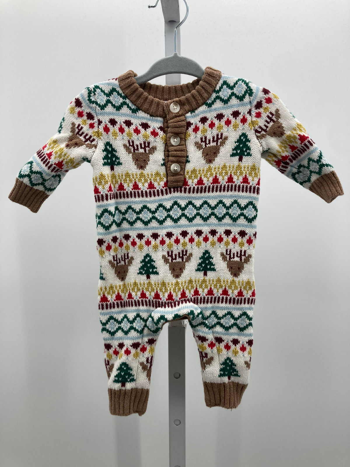 SWEATER ROMPER REINDEER