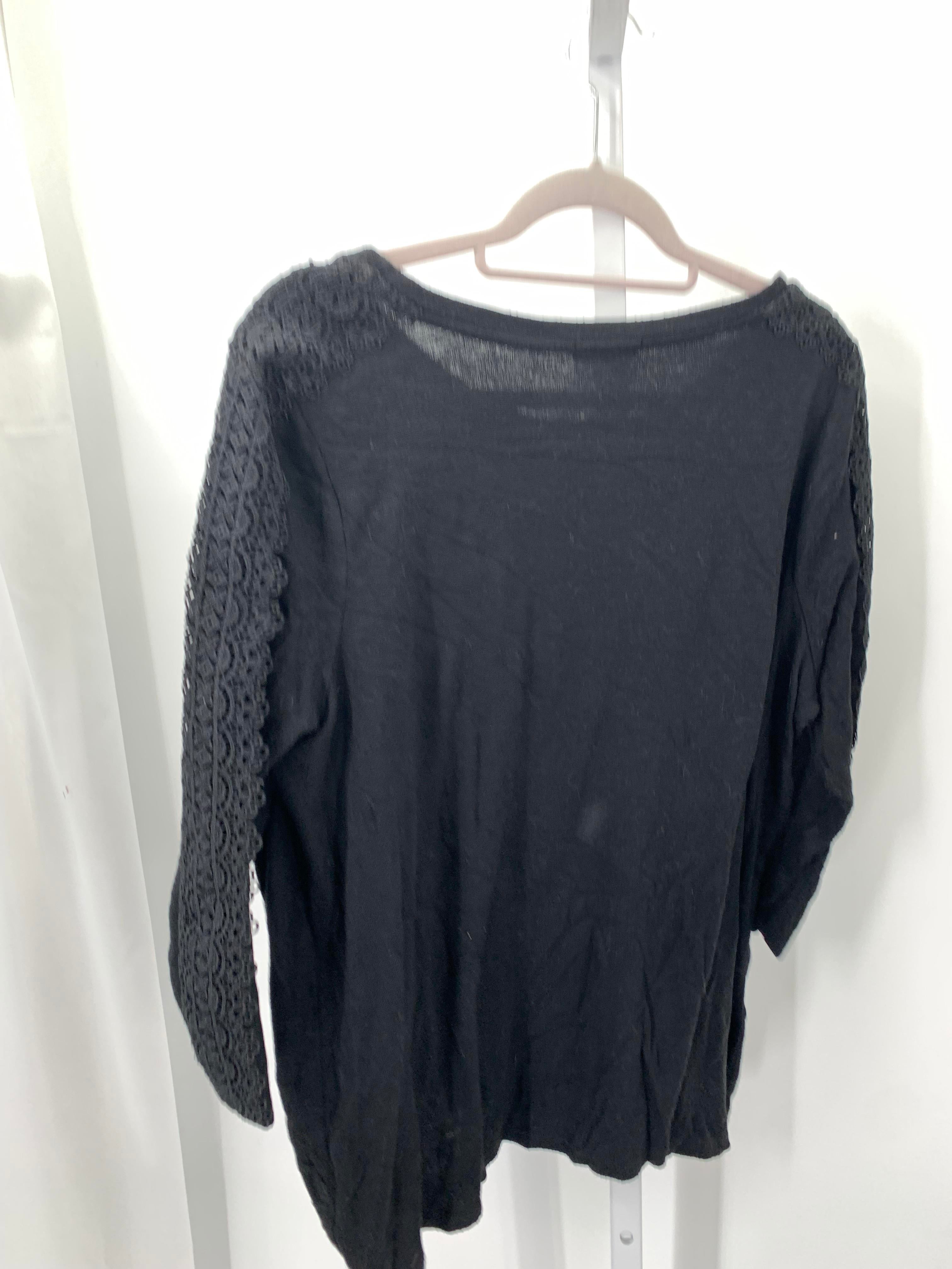 Size 2X Womens 3/4 Sleeve Shirt