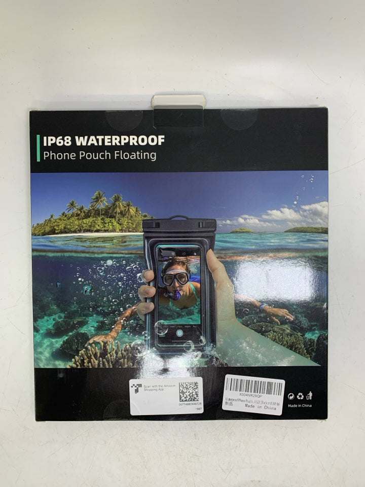 NIB WATERPROOF PHONE POUCH FLOATING.