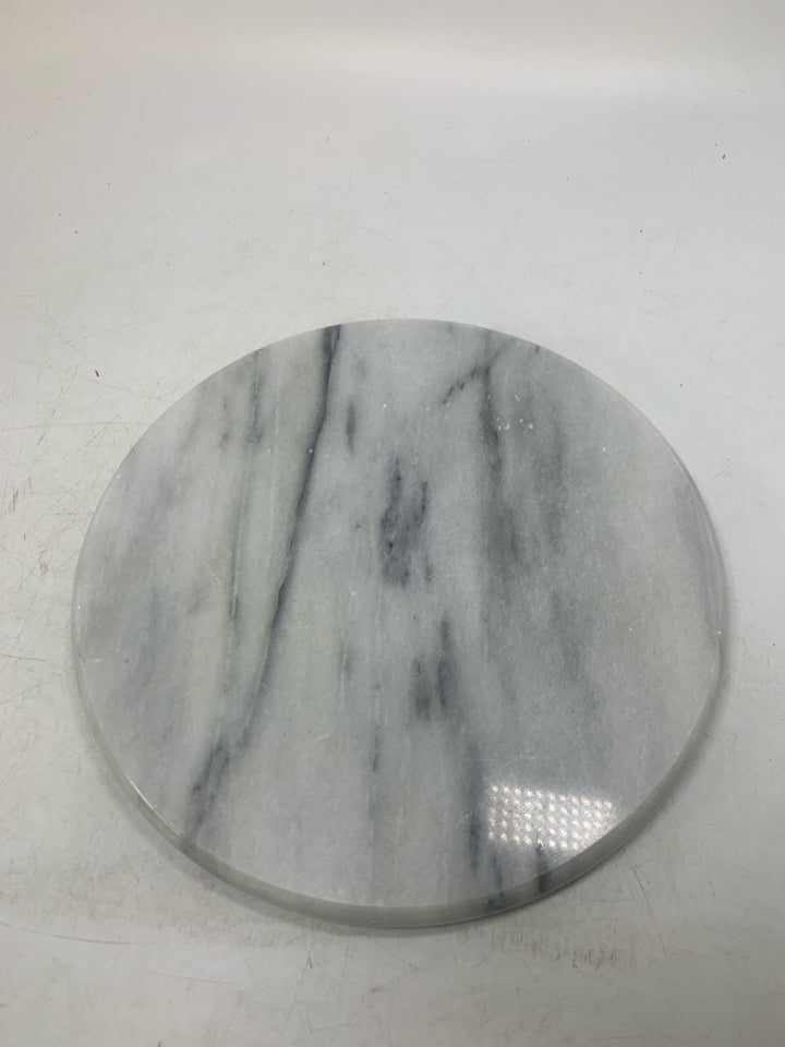 MARBLE CIRCLE TRAY.