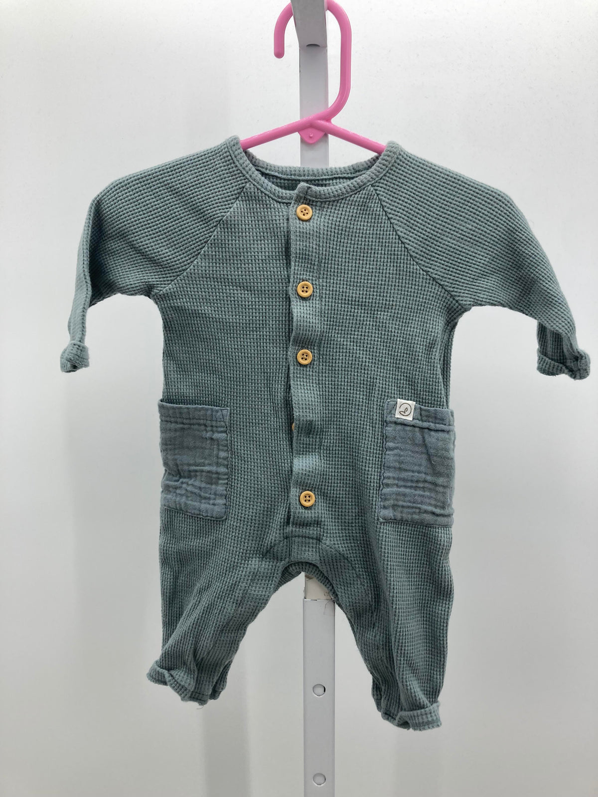 WAFFLE KNIT BTNS