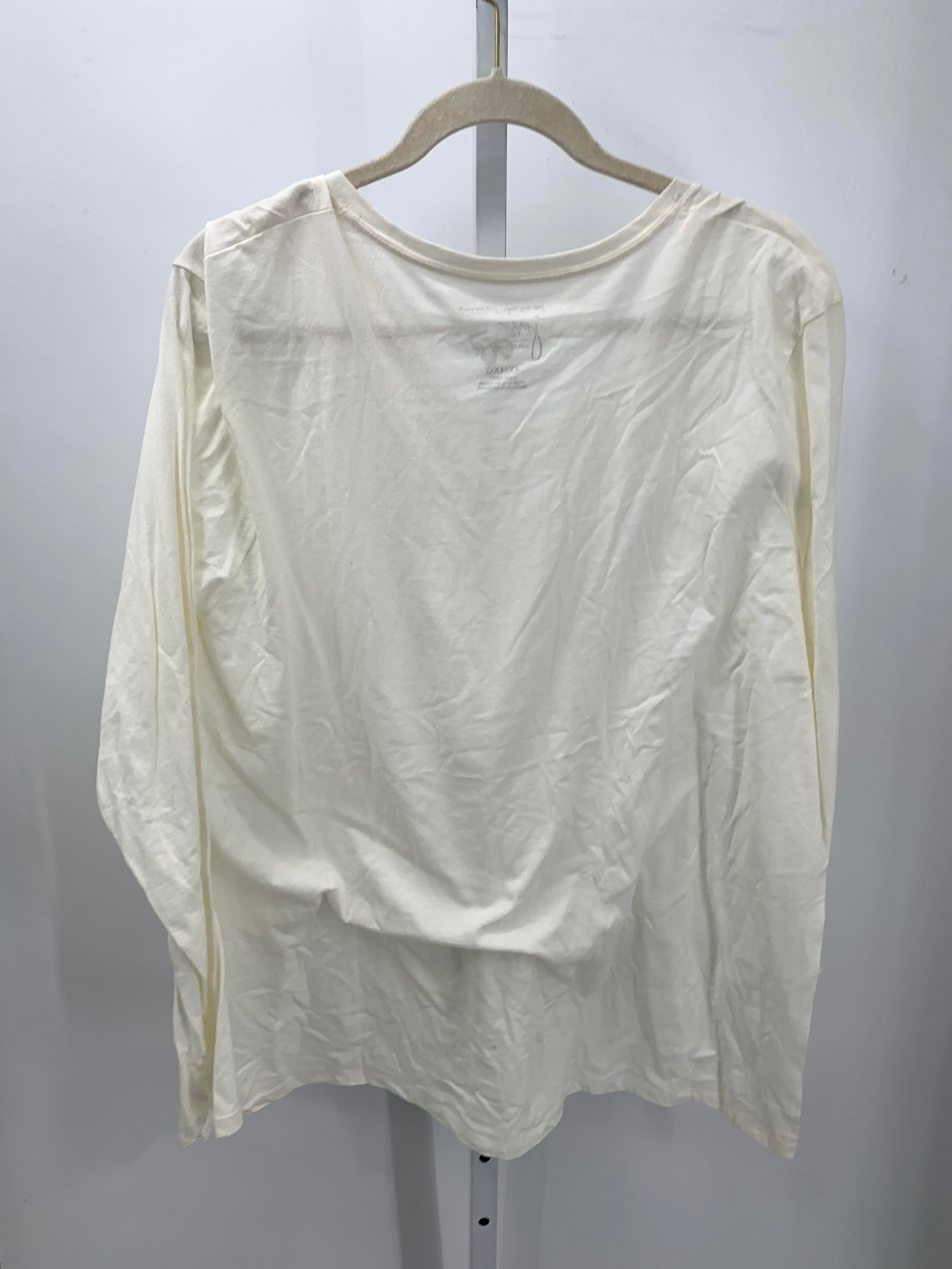 Just My Size Size 4X Womens Long Sleeve Shirt