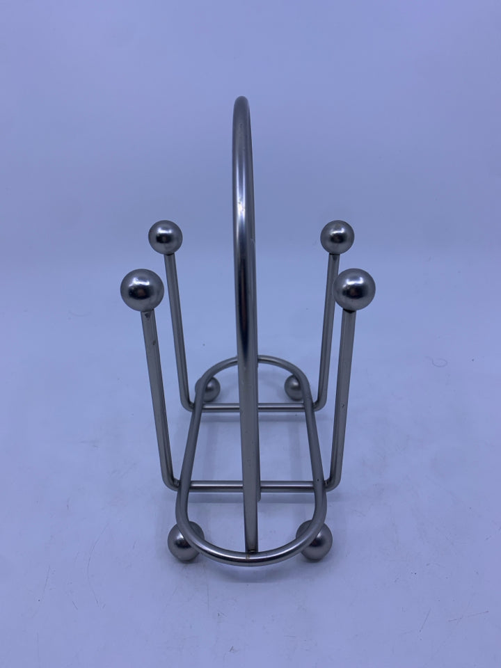2 SIDED METAL NAPKIN HOLDER.