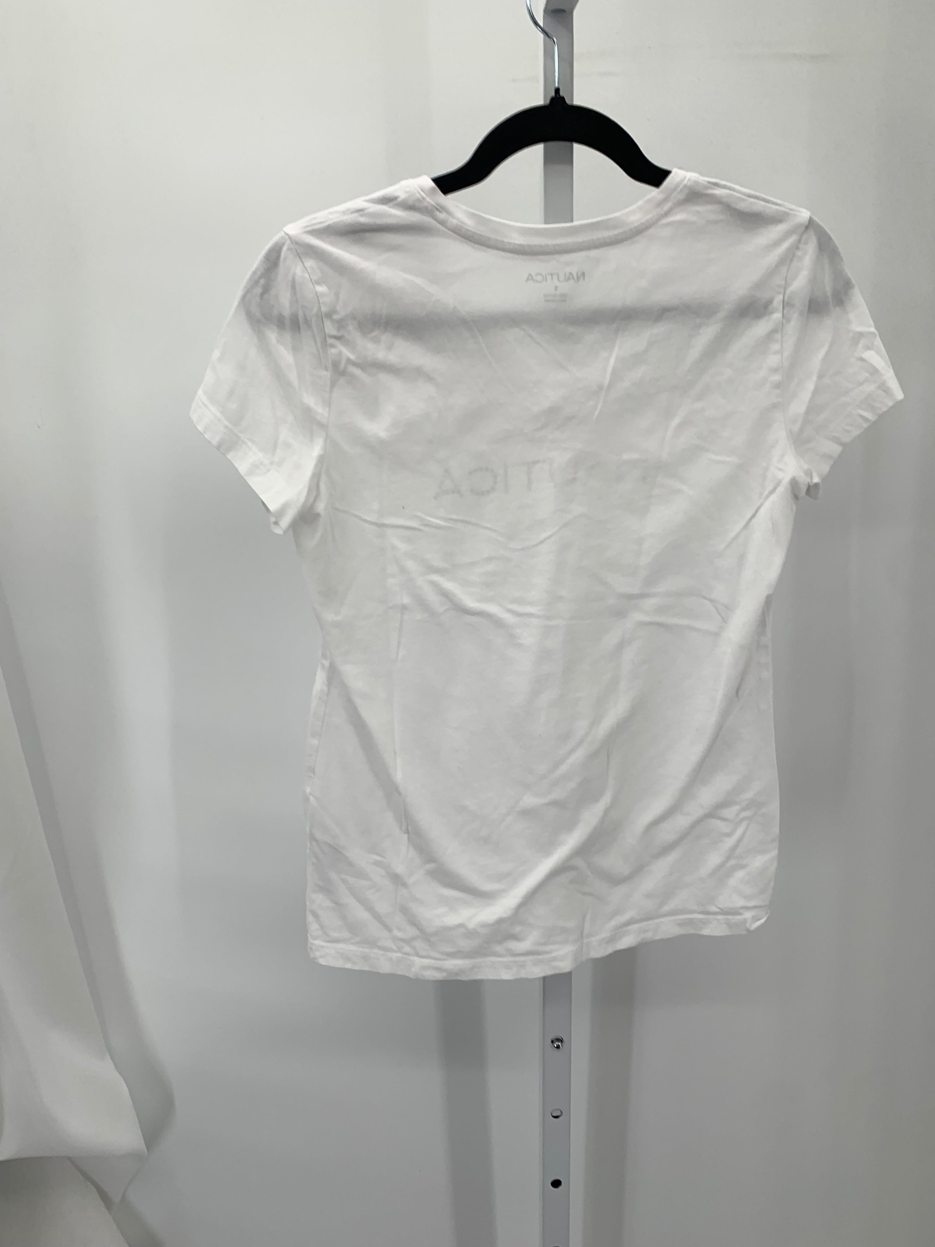 Nautica Size Small Misses Short Sleeve Shirt