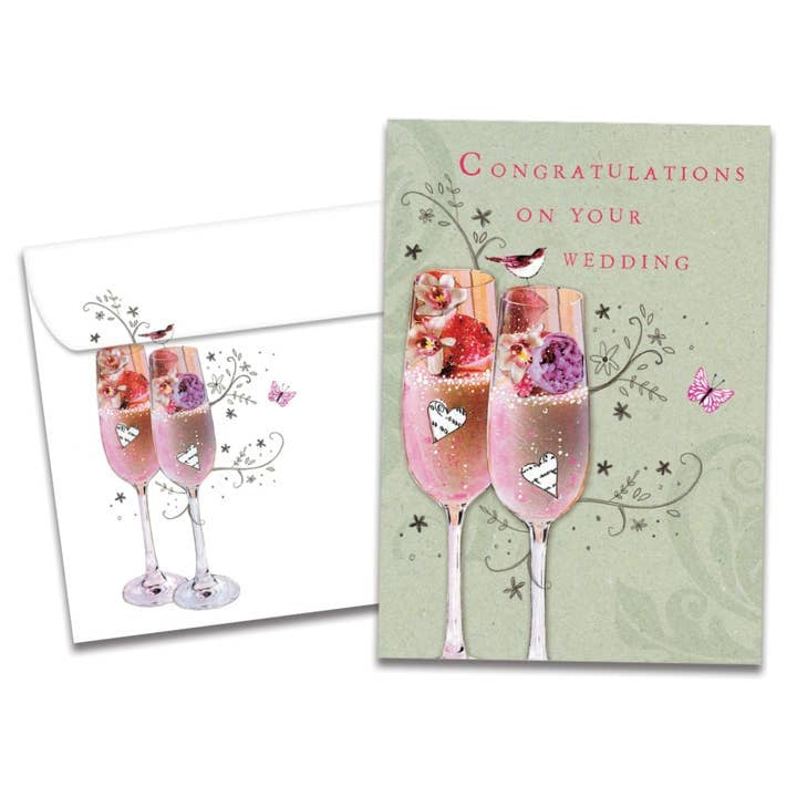 Wedding Congratulations, Wedding Card