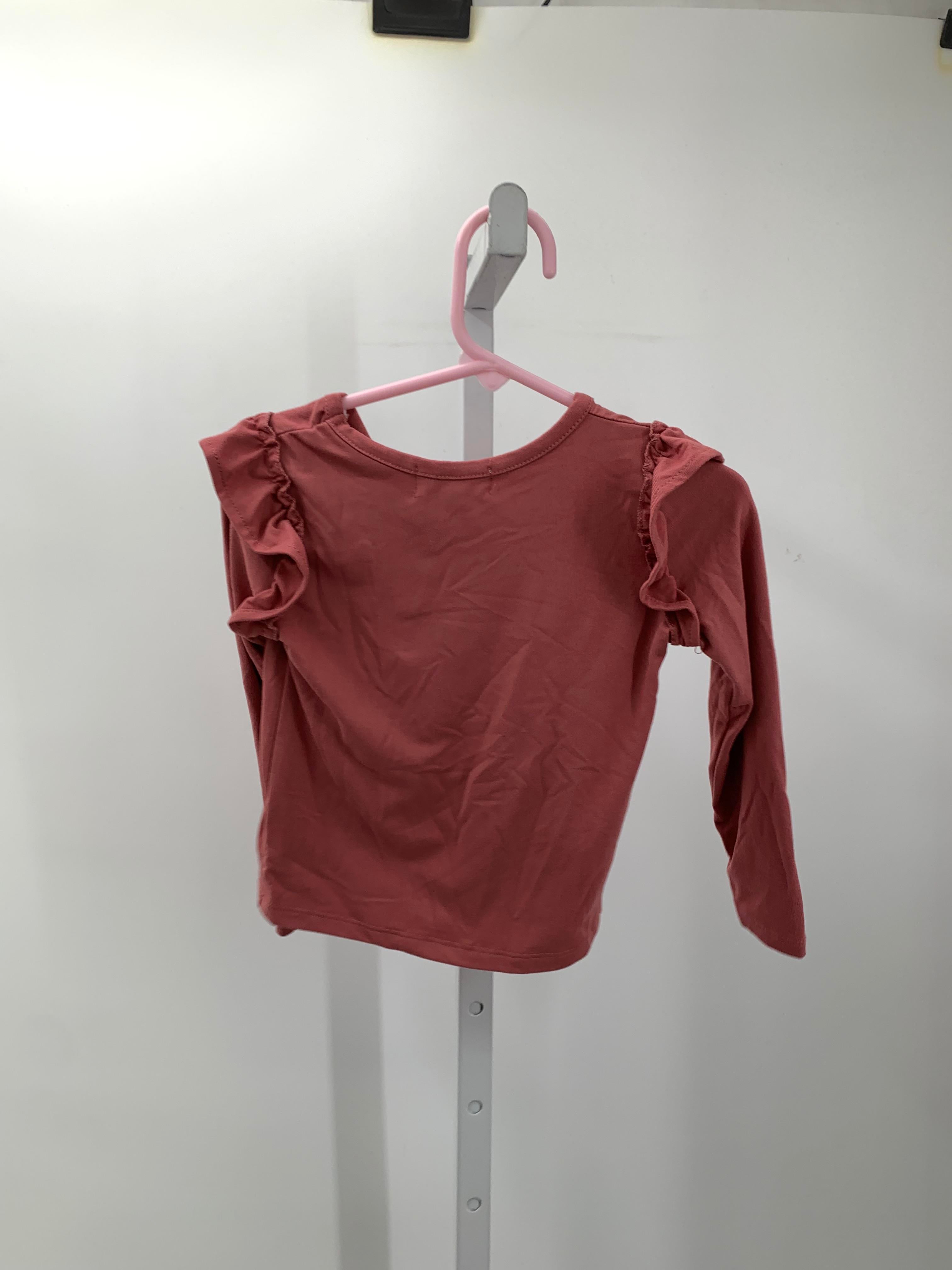 BTween Size 3T Girls Long Sleeve Shirt