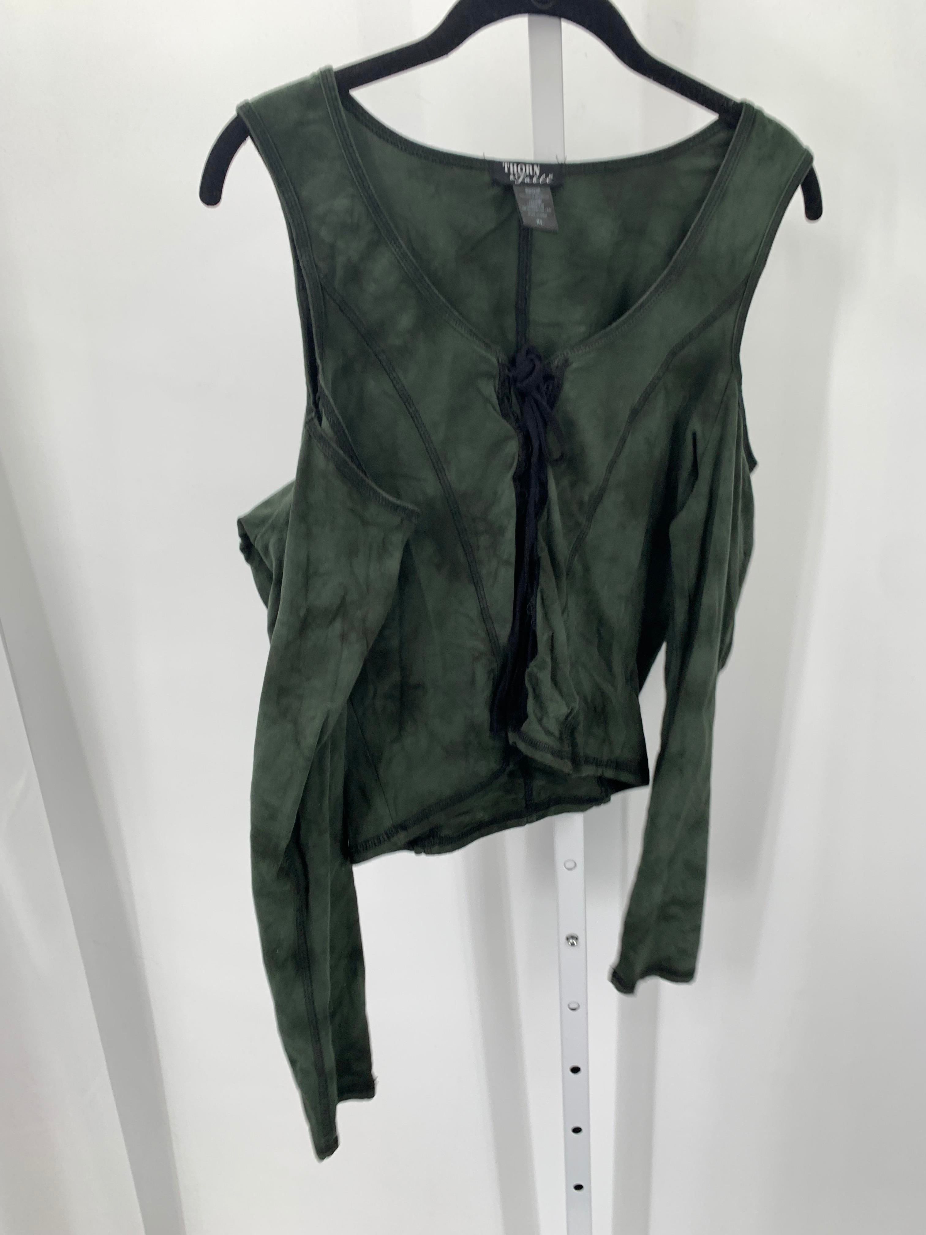 Size Extra Large Juniors Long Sleeve Shirt