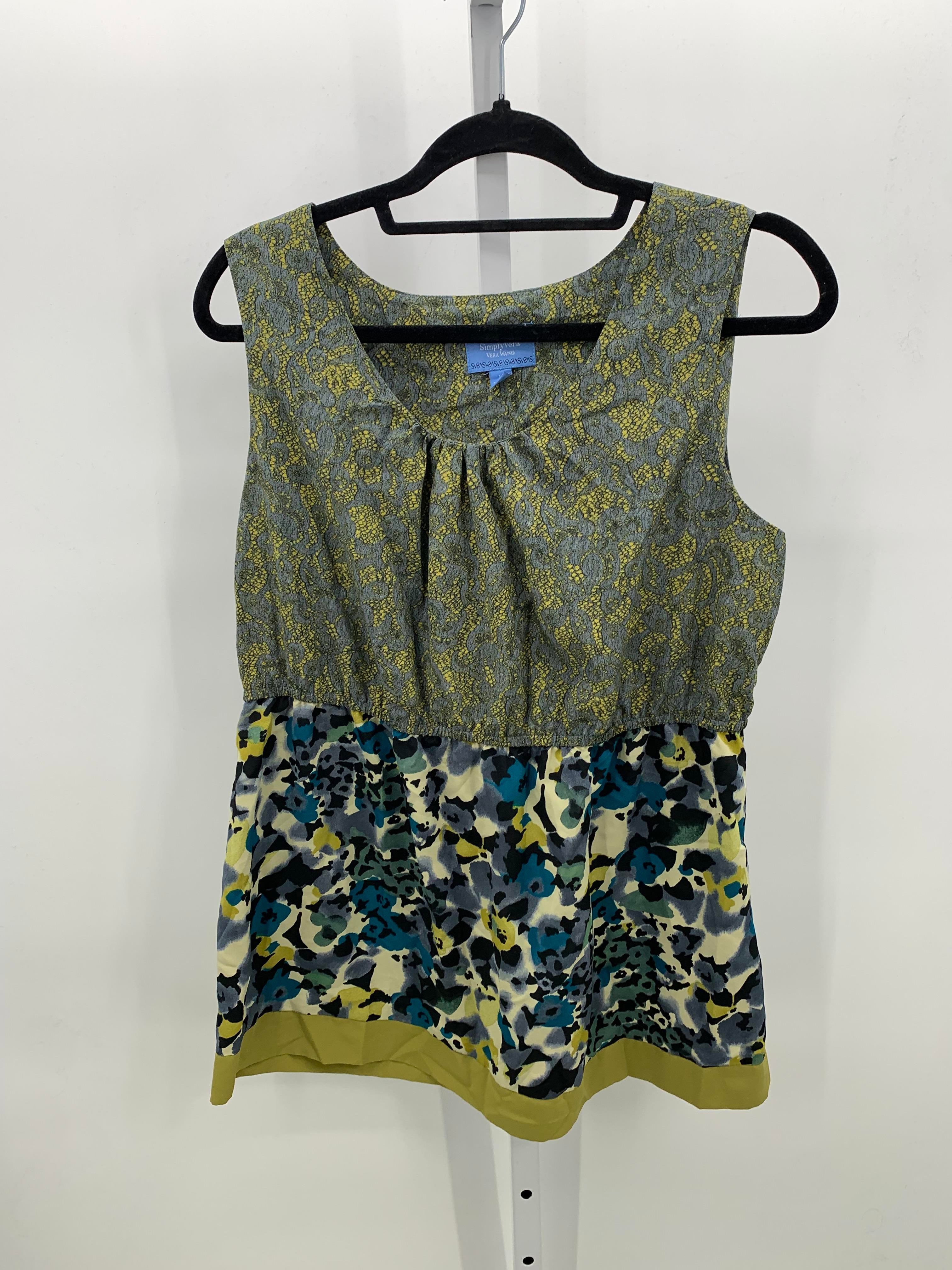 Vera Wang Size 14 Misses Sleeveless Shirt