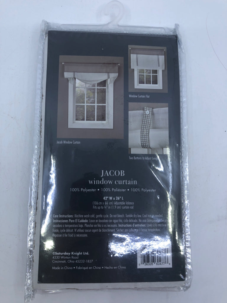 NIP WINDOW CURTAIN-JACOB.