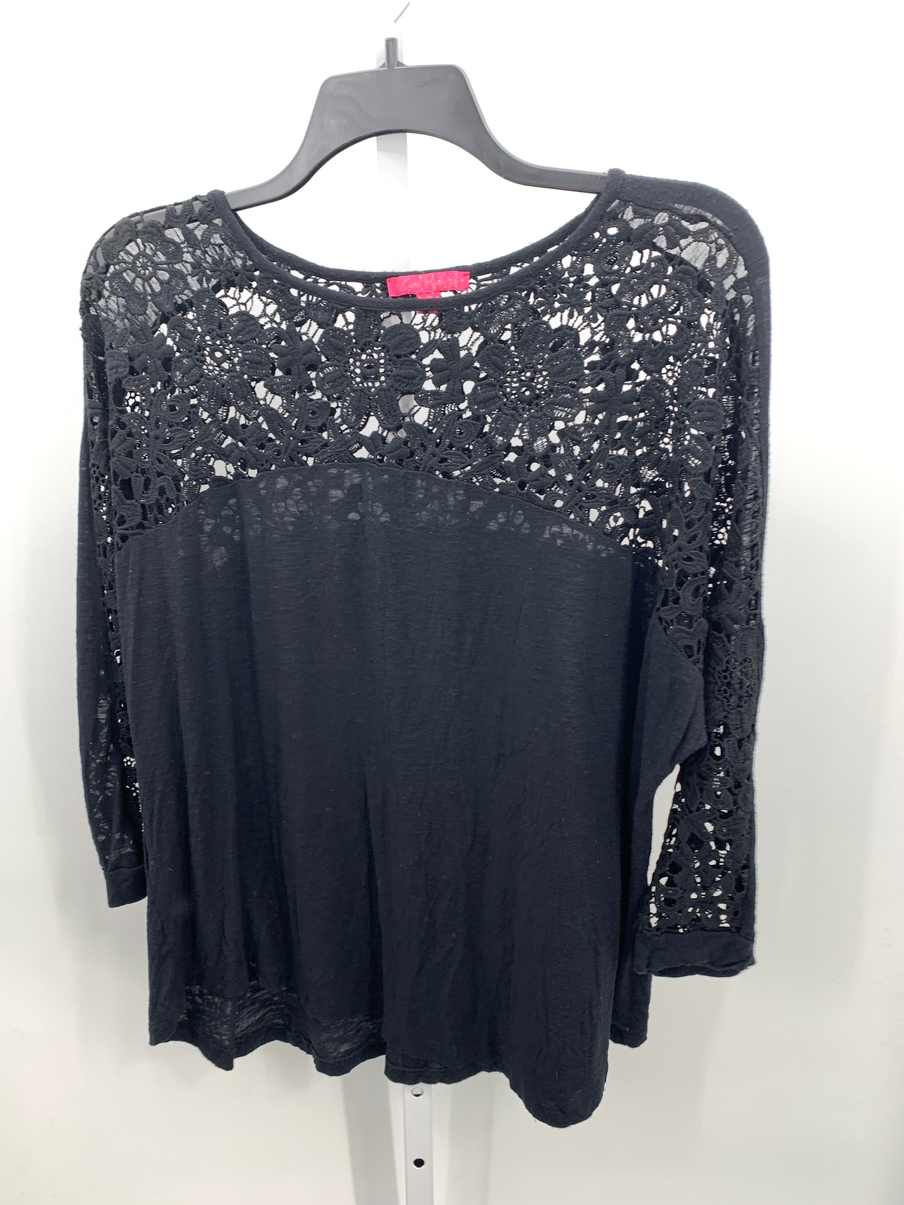 Size 3X Womens 3/4 Sleeve Shirt