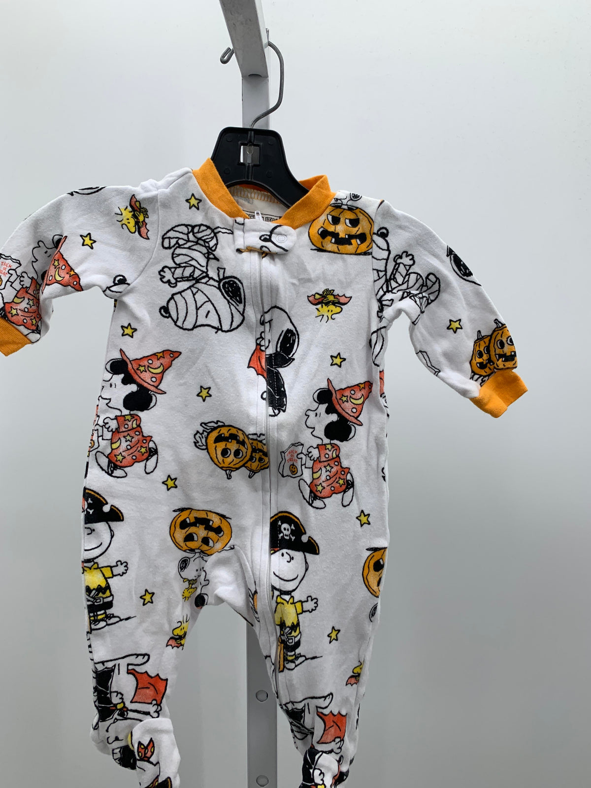 LONG SLV ROMPER TRICK OR TREAT
