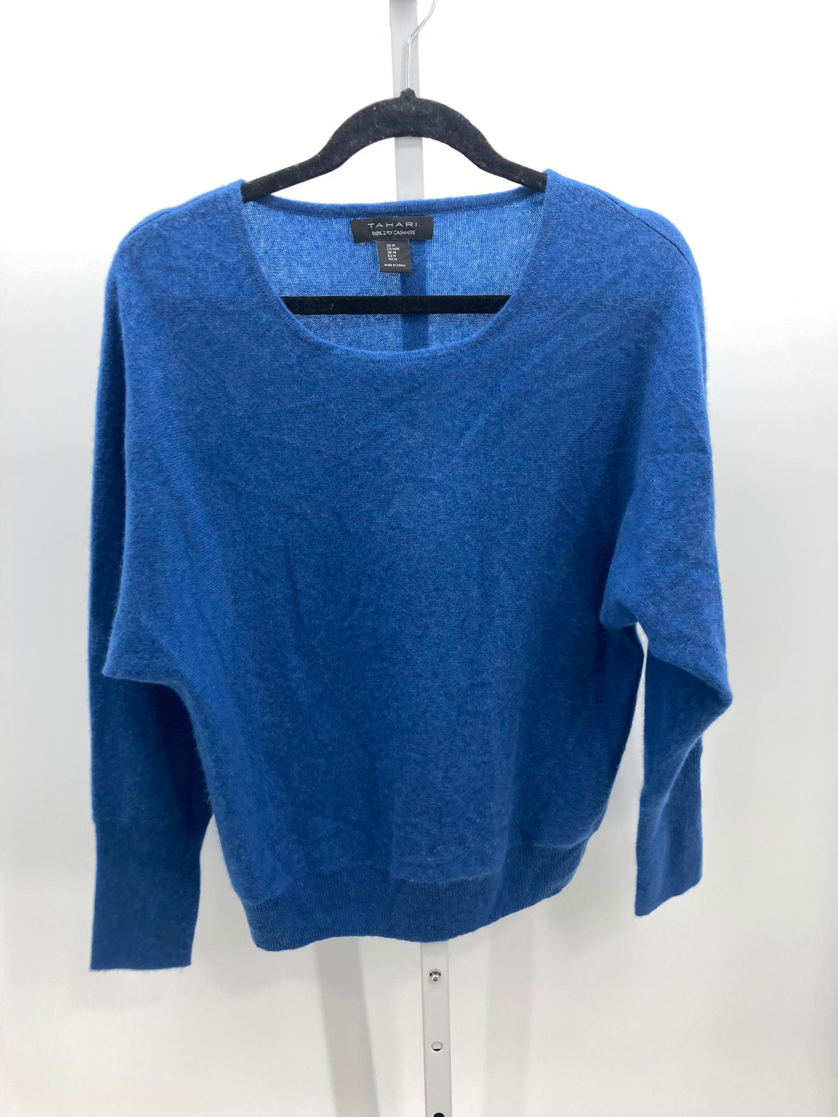 Tahari Size Medium Misses Long Slv Sweater