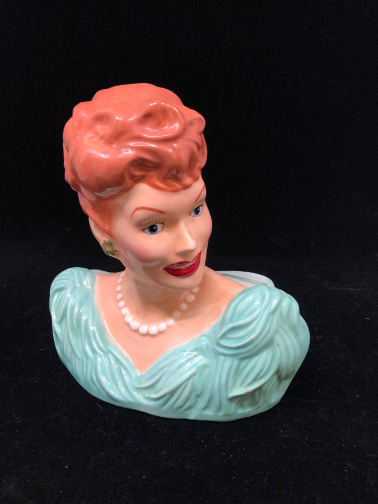 LUCILLE BALL CERAMIC BANK.