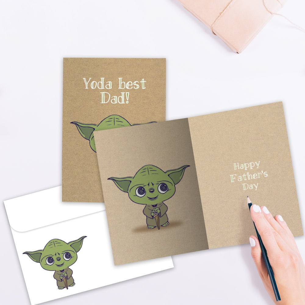 Yoda Best Dad, Father's Day Card
