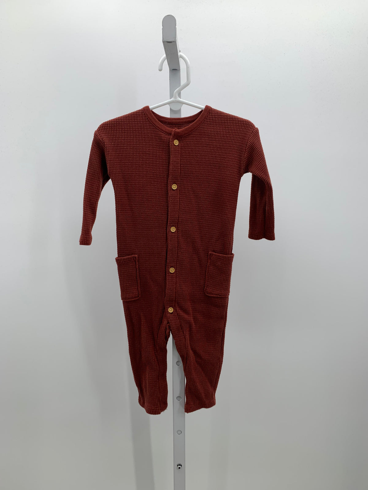 BTN DOWN WAFFLE KNIT