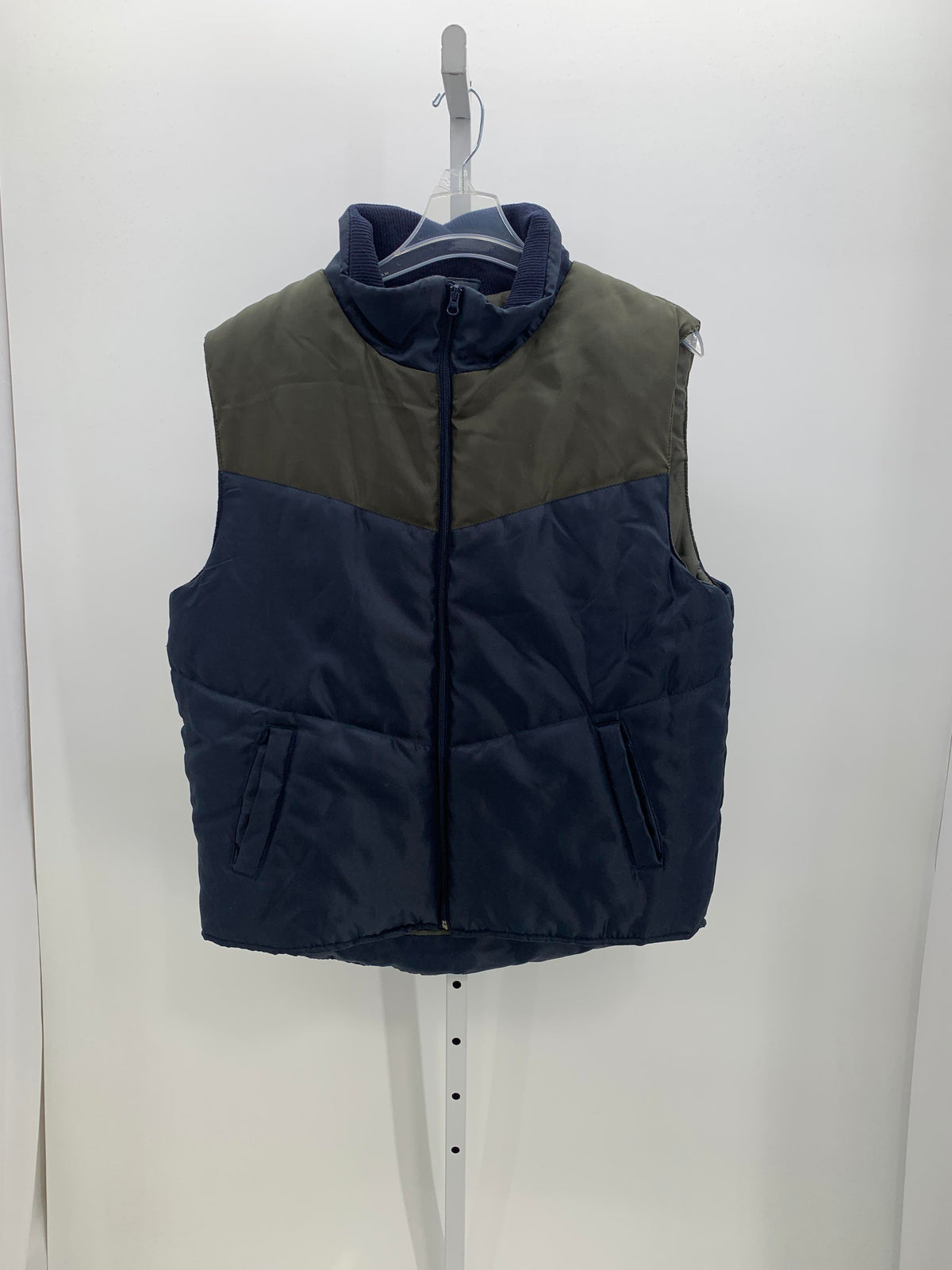 ZIP UP PUFF VEST