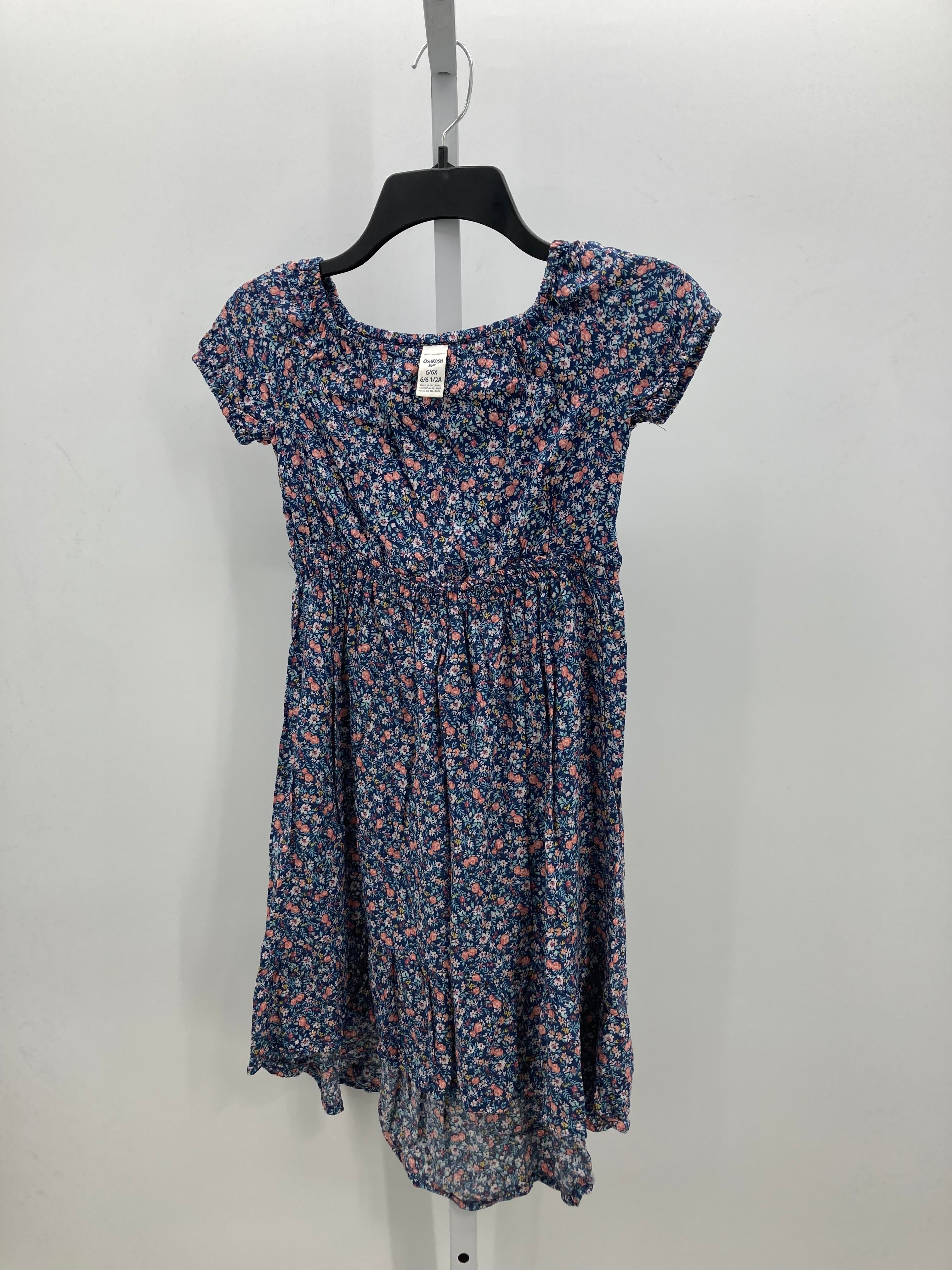 Osh Kosh Size 6/6X Girls Short Sleeve Dress