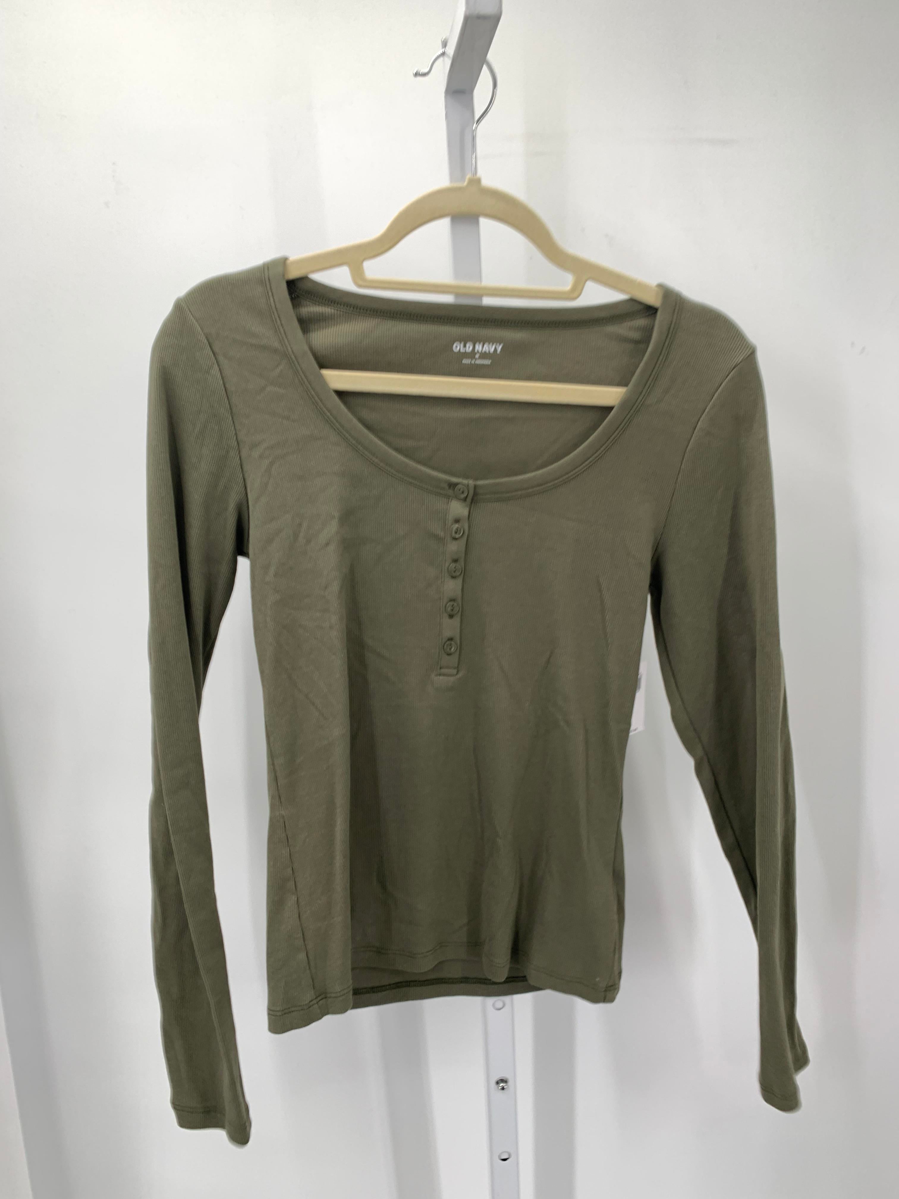 Old Navy Size Medium Misses Long Sleeve Shirt