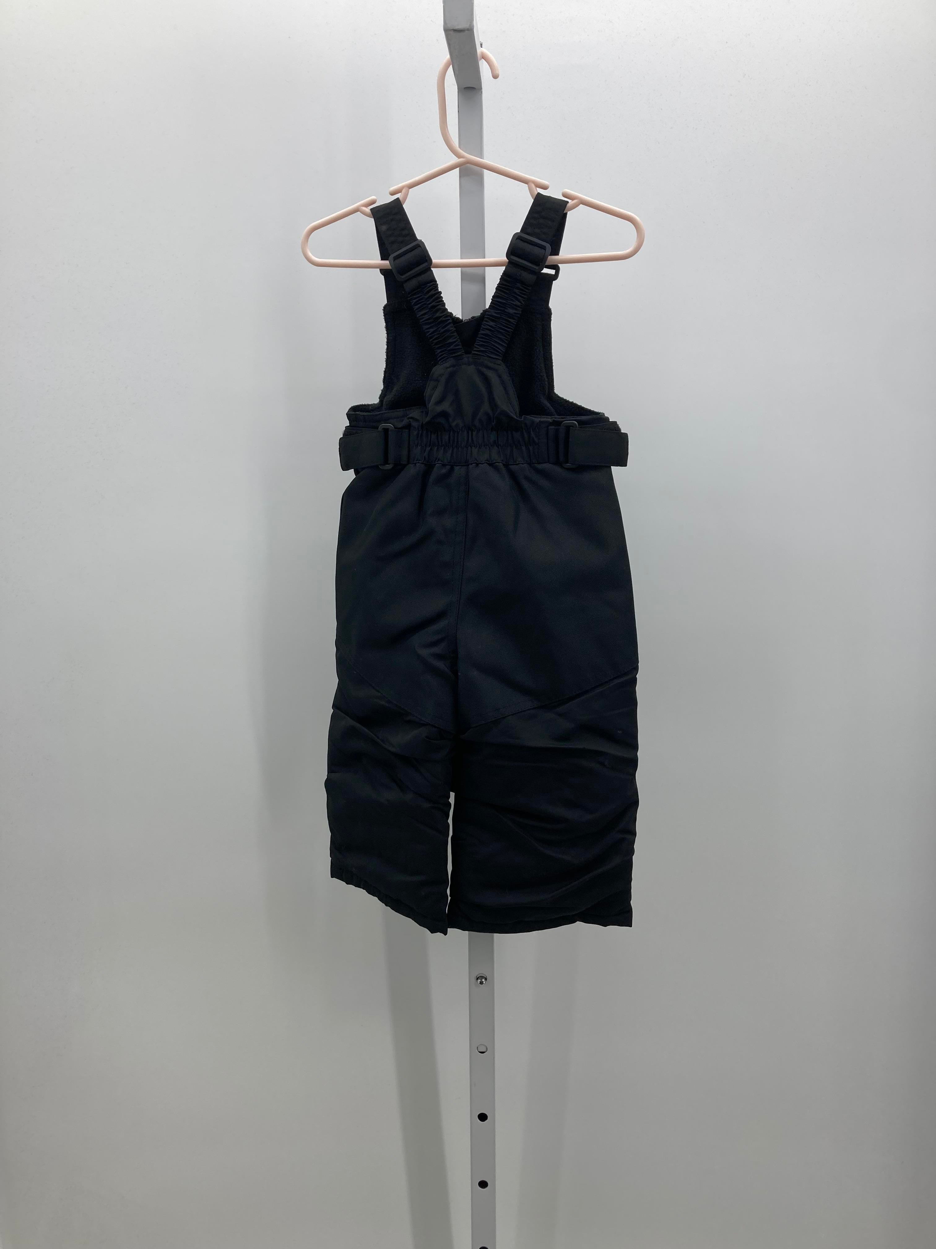 FLEECE LINED BIB SNOW PANTS