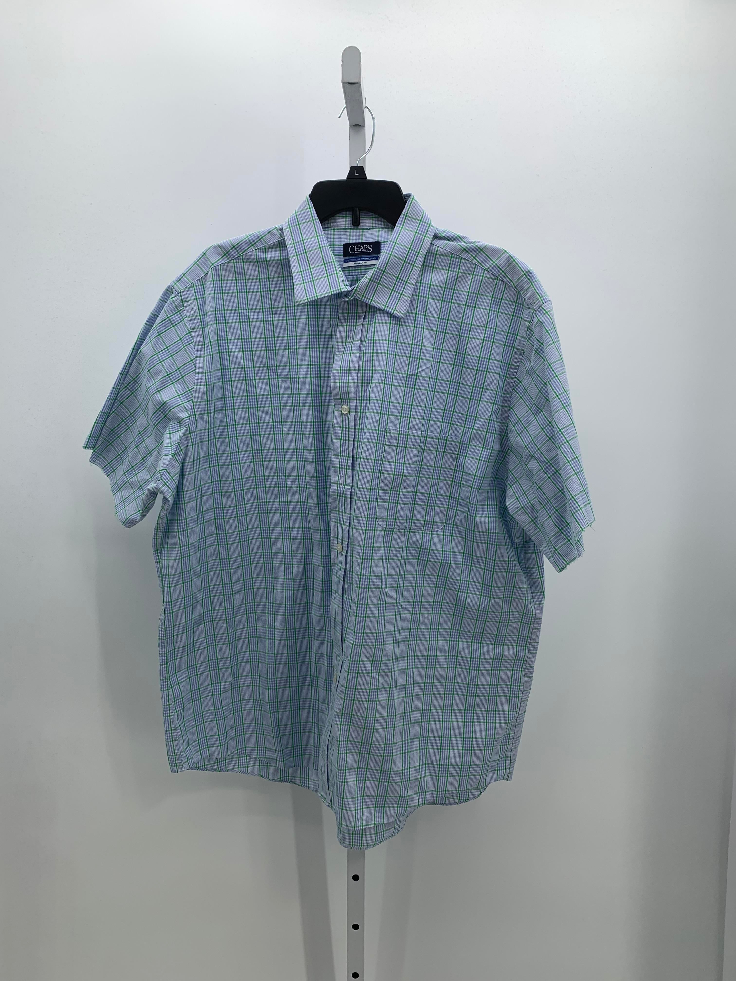 GREEN WHITE PLAID