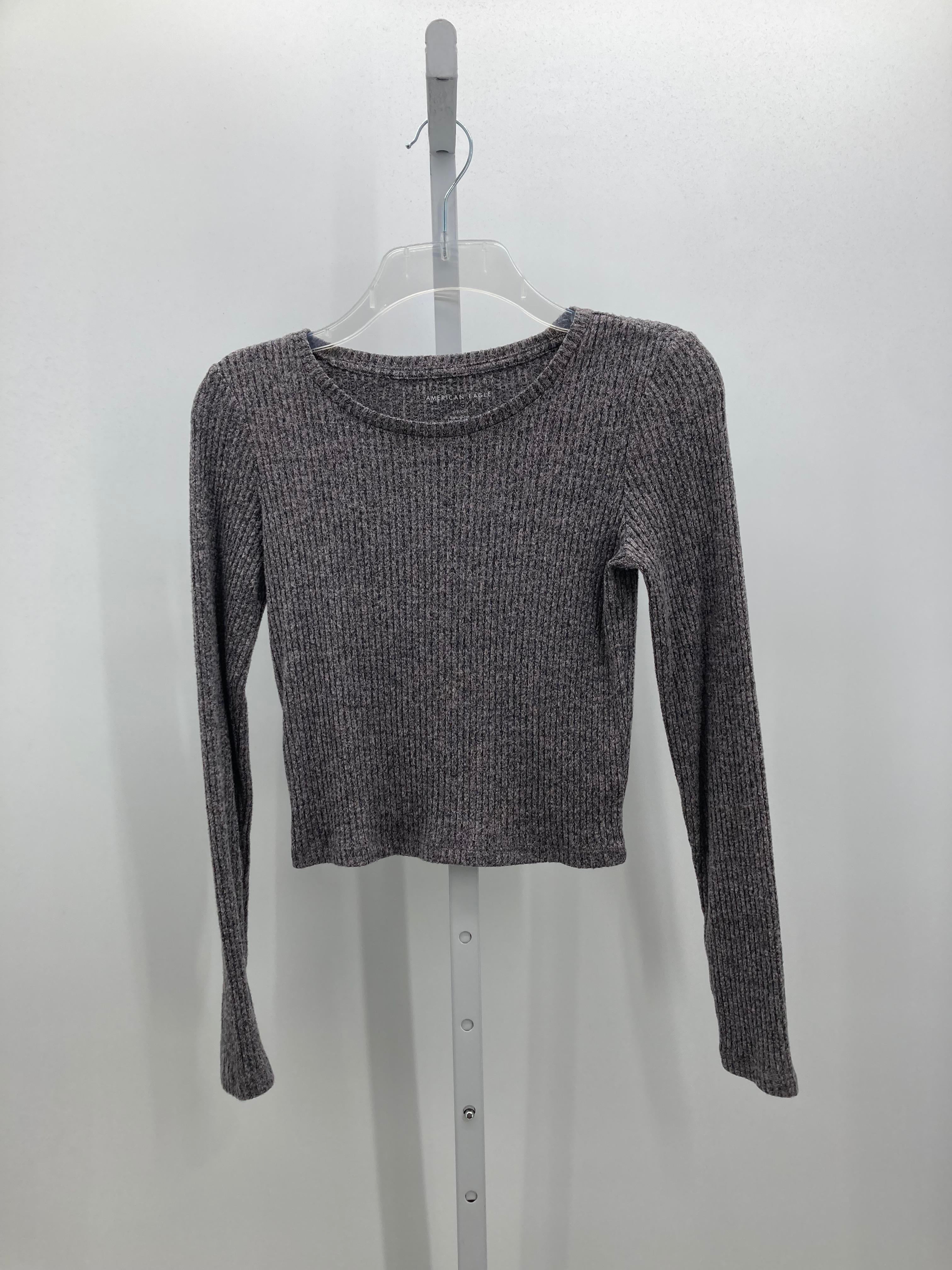 American Eagle Size Small Juniors Long Sleeve Shirt