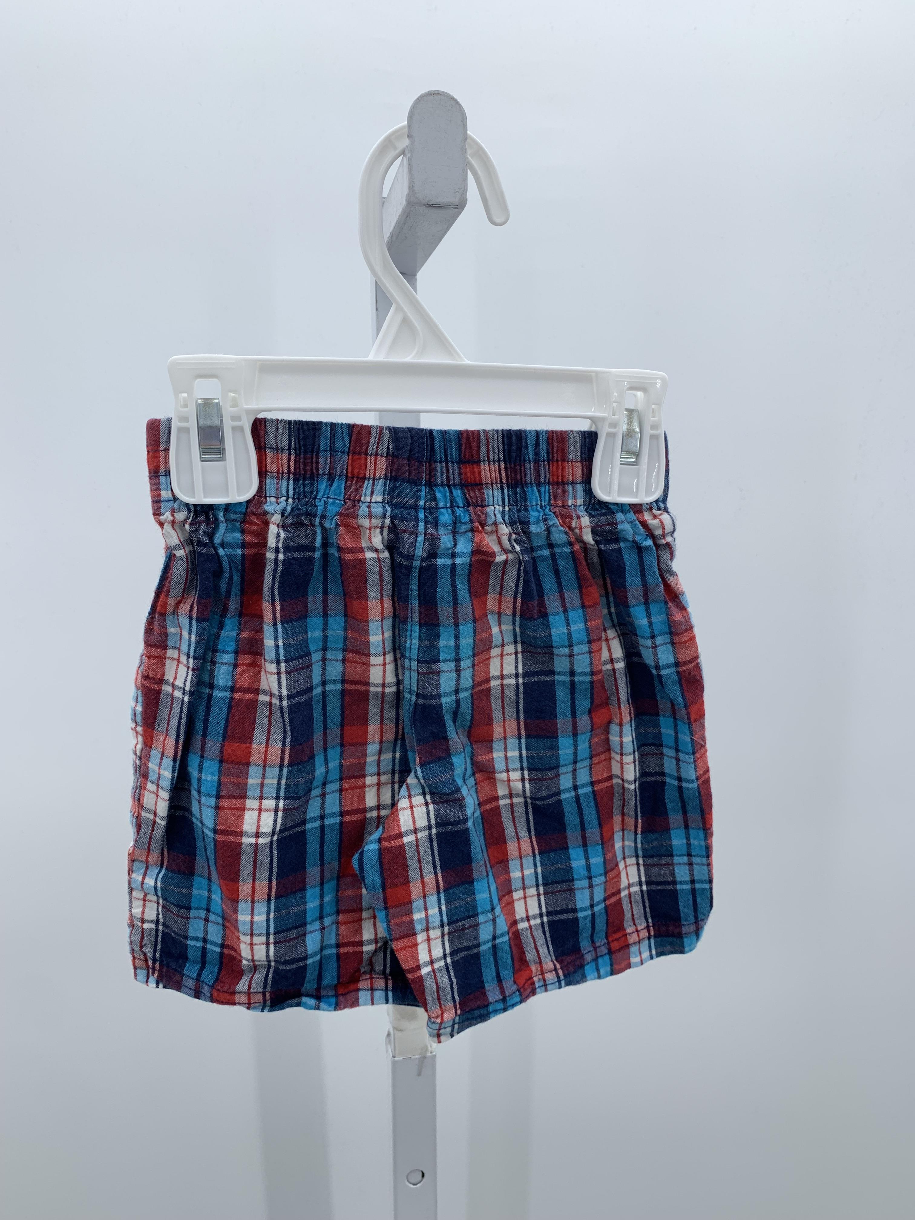 RED PLAID ELASTIC WAIST