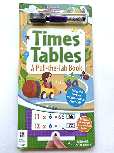 Times Tables a Pull-the-Tab Book - Hinkler