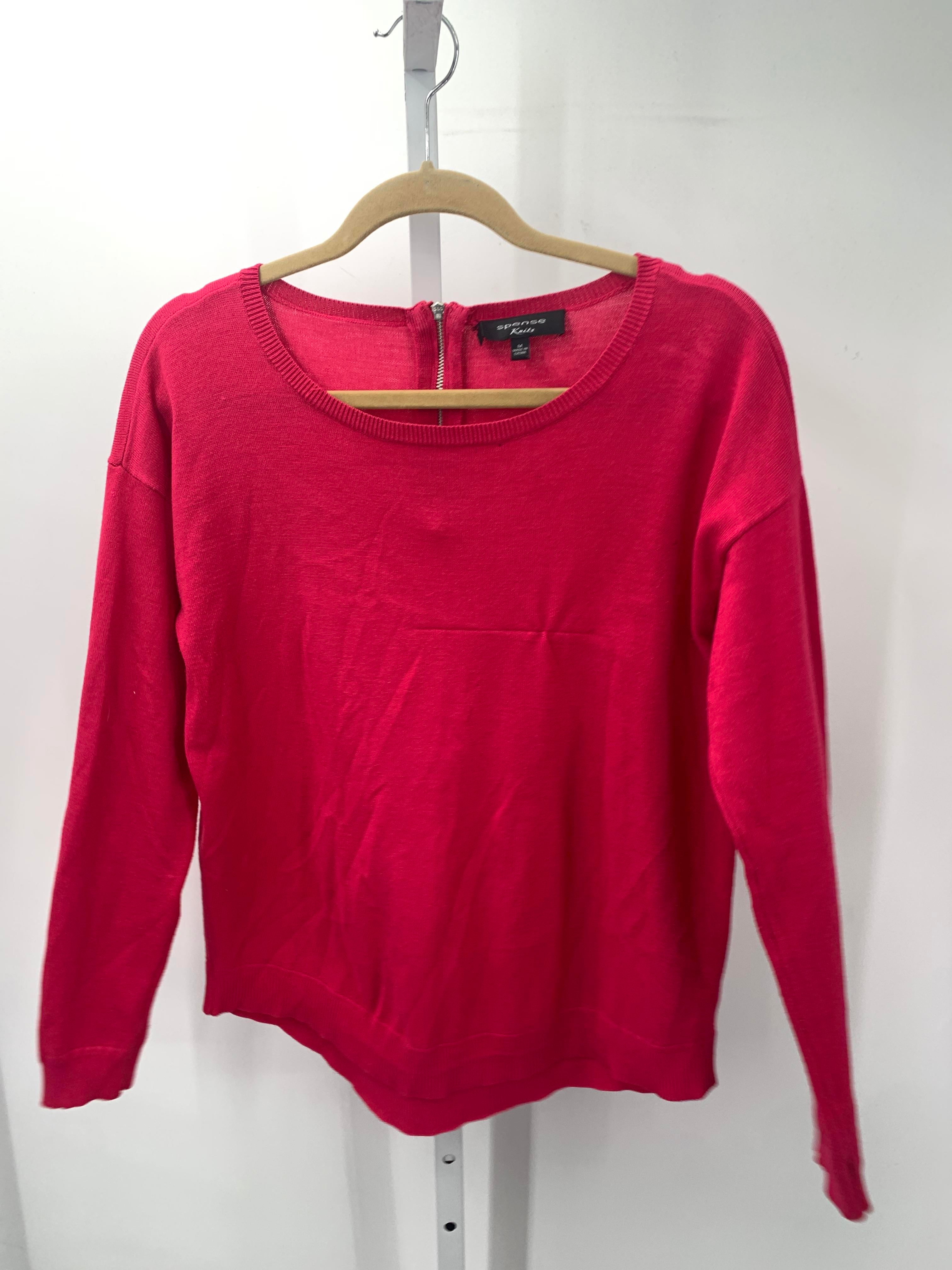 Spense Size Medium Misses Long Slv Sweater