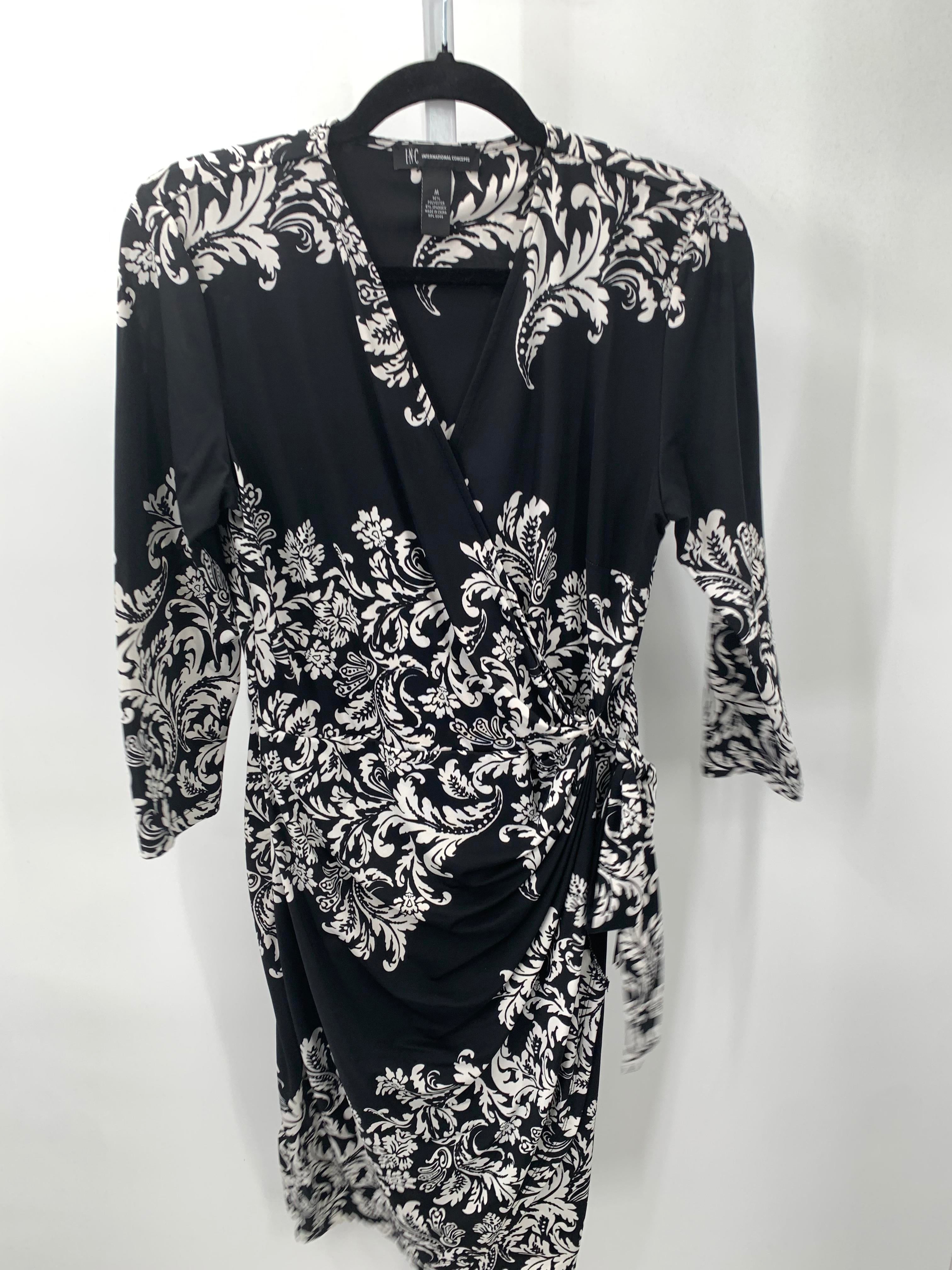 INC Size Medium Misses 3/4 Sleeve Dress