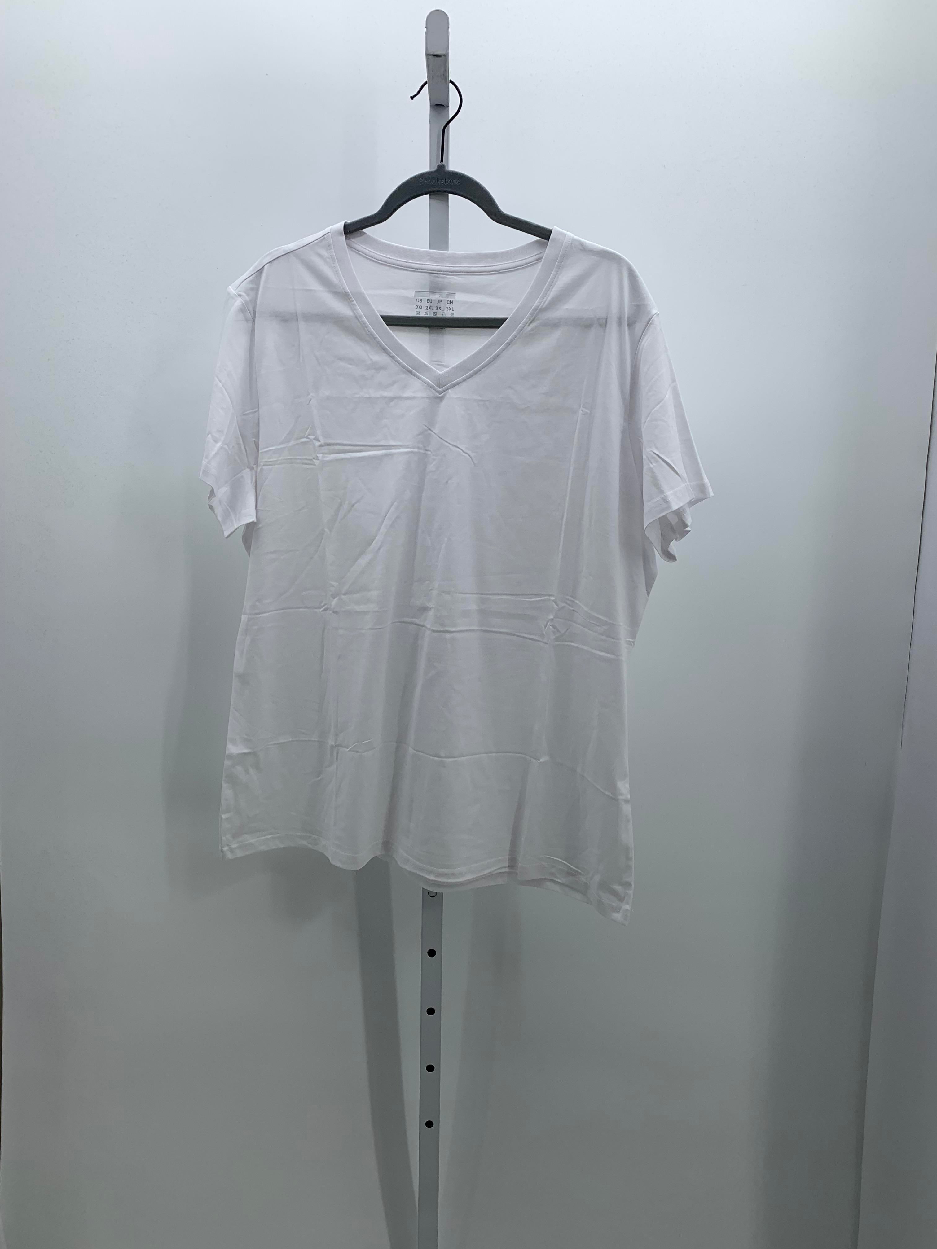Size 2X Womens Short Sleeve Shirt