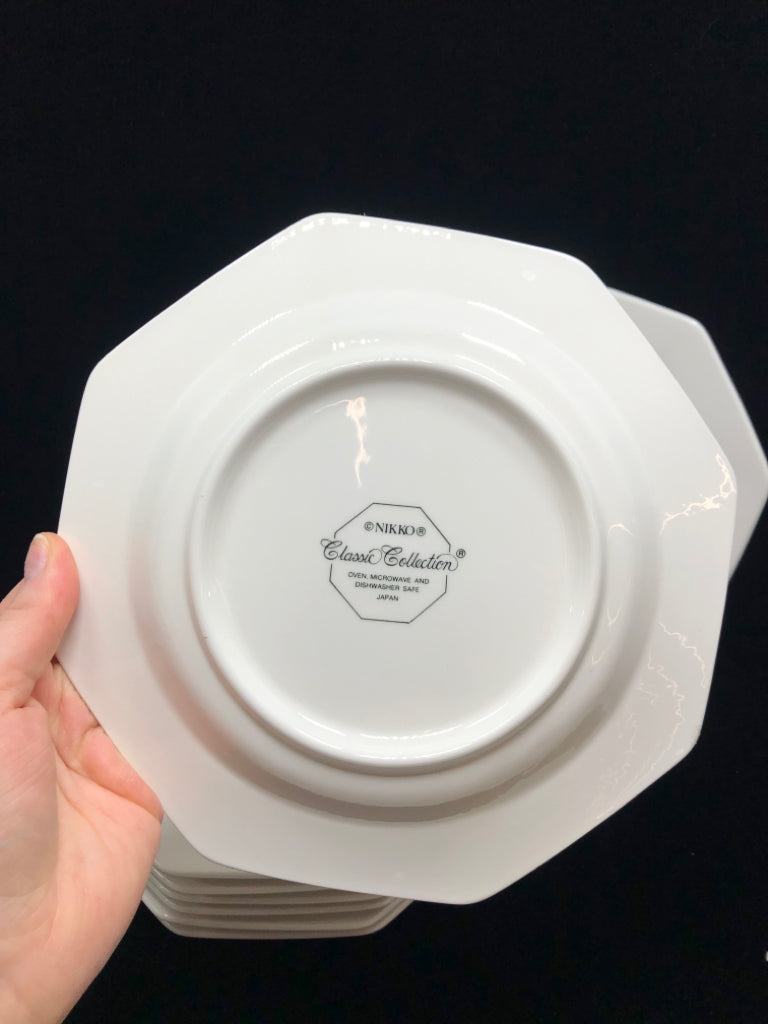 24PC OCTOGONAL DINNER SET- SVC 8+.