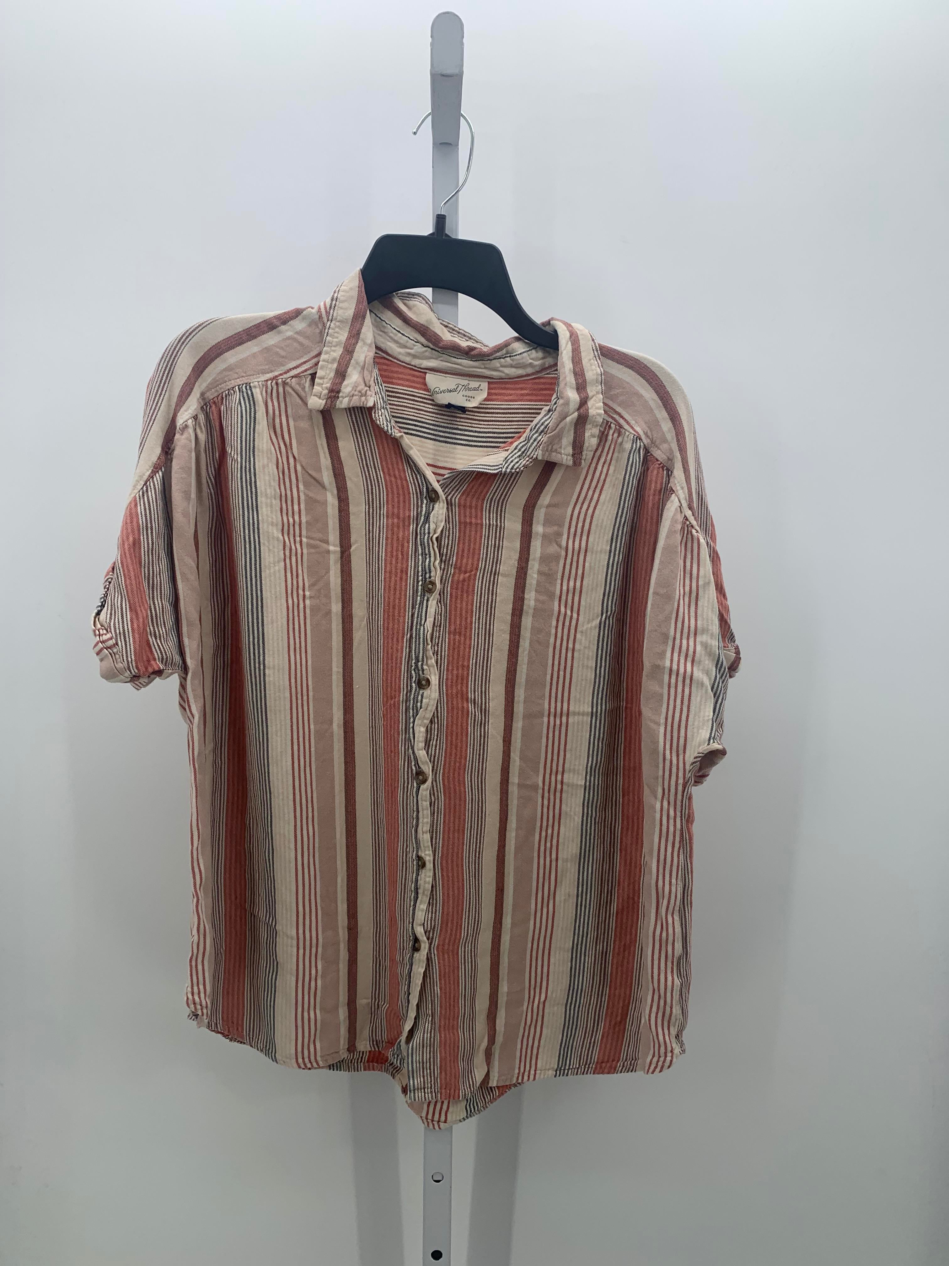 Universal Thread Size XXL Misses Short Sleeve Shirt