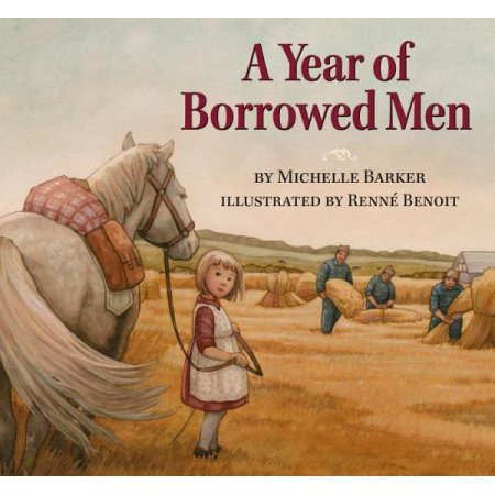 A Year of Borrowed Men - Barker, Michelle