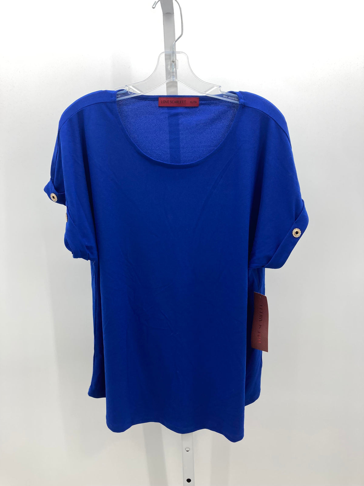 Love Scarlett Size Extra Large Misses Short Sleeve Shirt
