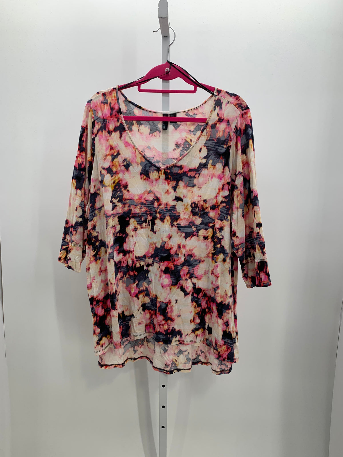 Cynthia Rowley Size 2X Womens 3/4 Sleeve Shirt