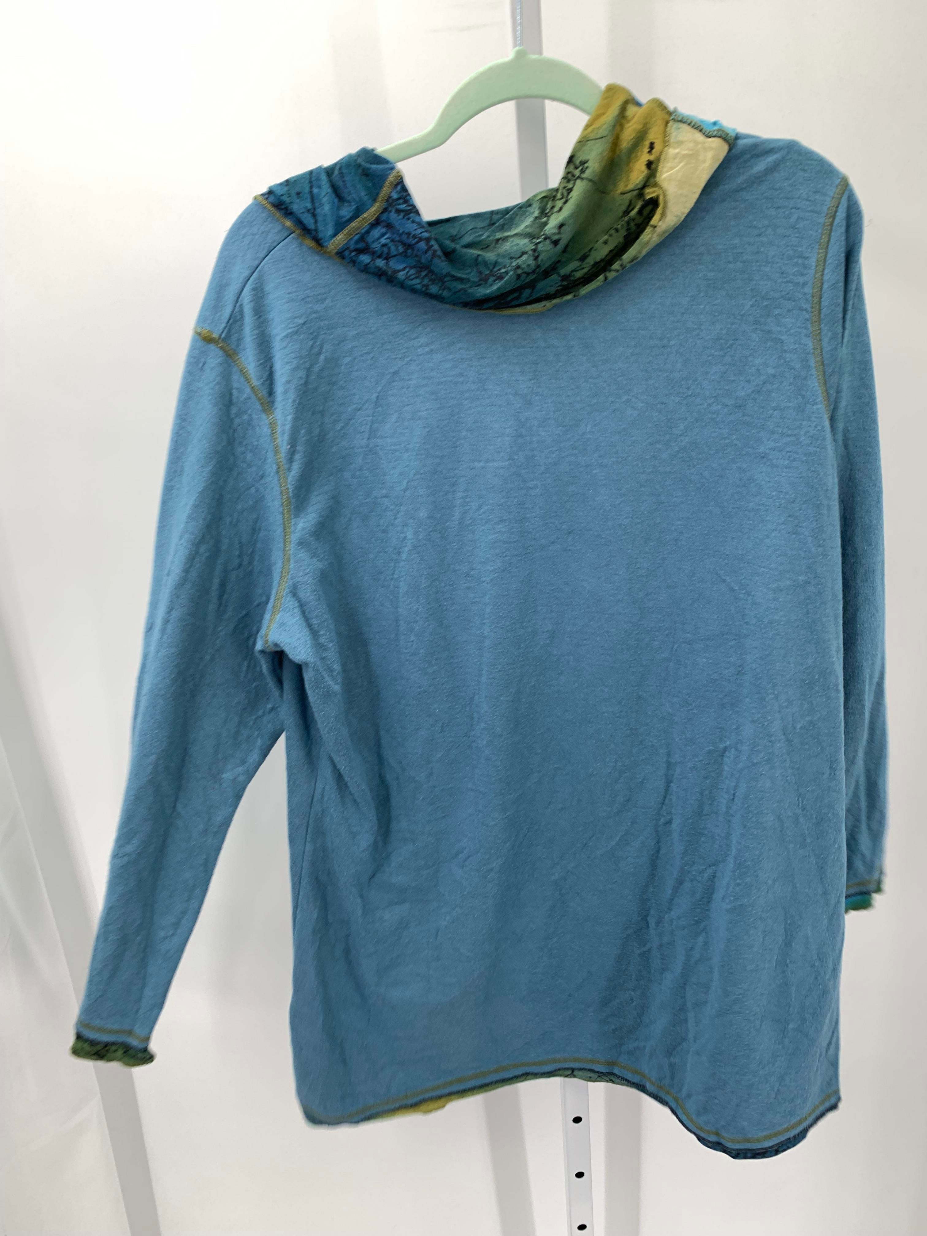 Size 1X Womens Long Sleeve Shirt