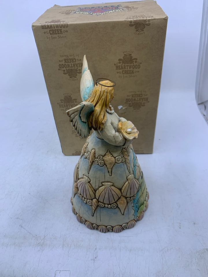 NIB SAFEKEEPER OF THE SEAS & SEASHORE ANGEL RETIRED 2003.