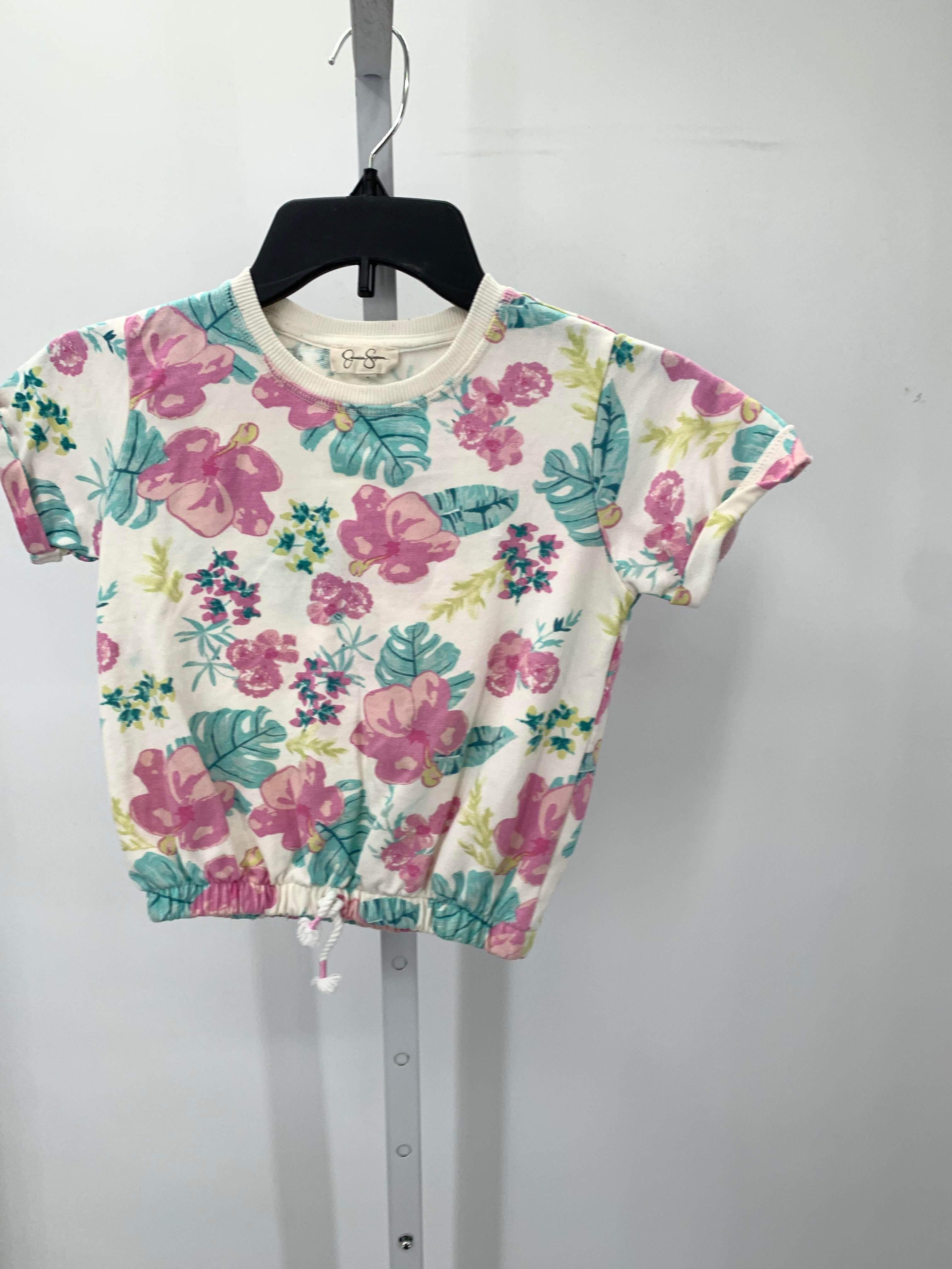 Jessica Simpson Size 6 Girls Short Sleeve Shirt