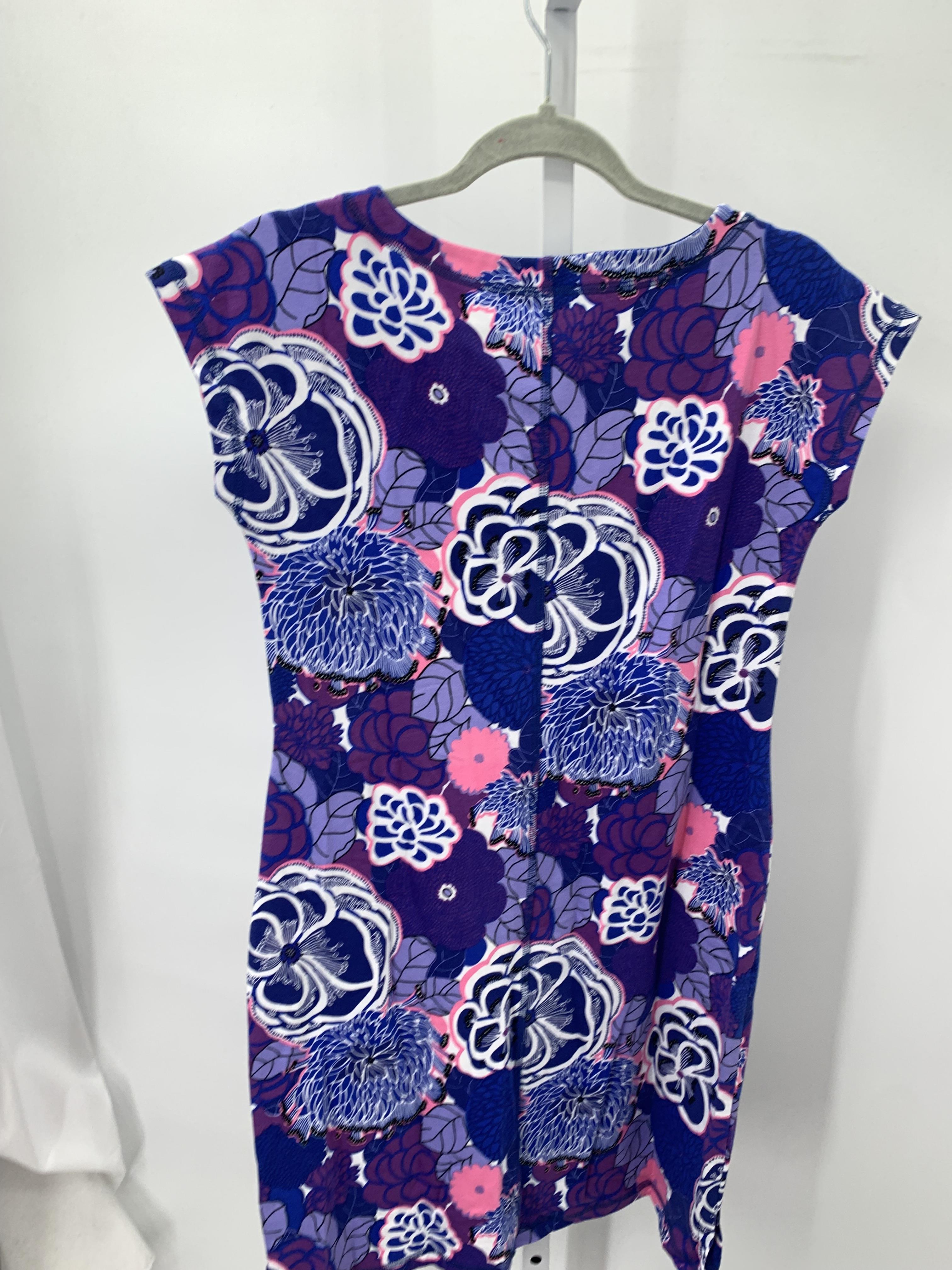 Talbots Size X Small Petite Petite Short Sleeve Dress