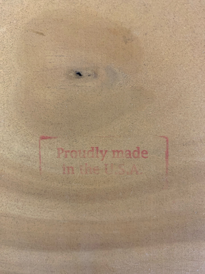 THIS JUST IN- WOOD SIGN.
