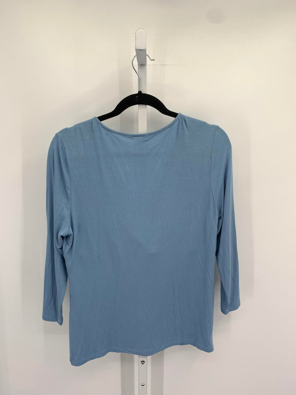 Ann Taylor Size Large Misses 3/4 Sleeve Shirt