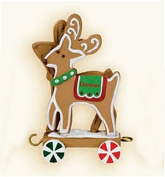 Hallmark Ornament 2009 Santa S Sleigh Collection - Donner/Blitzen - in box