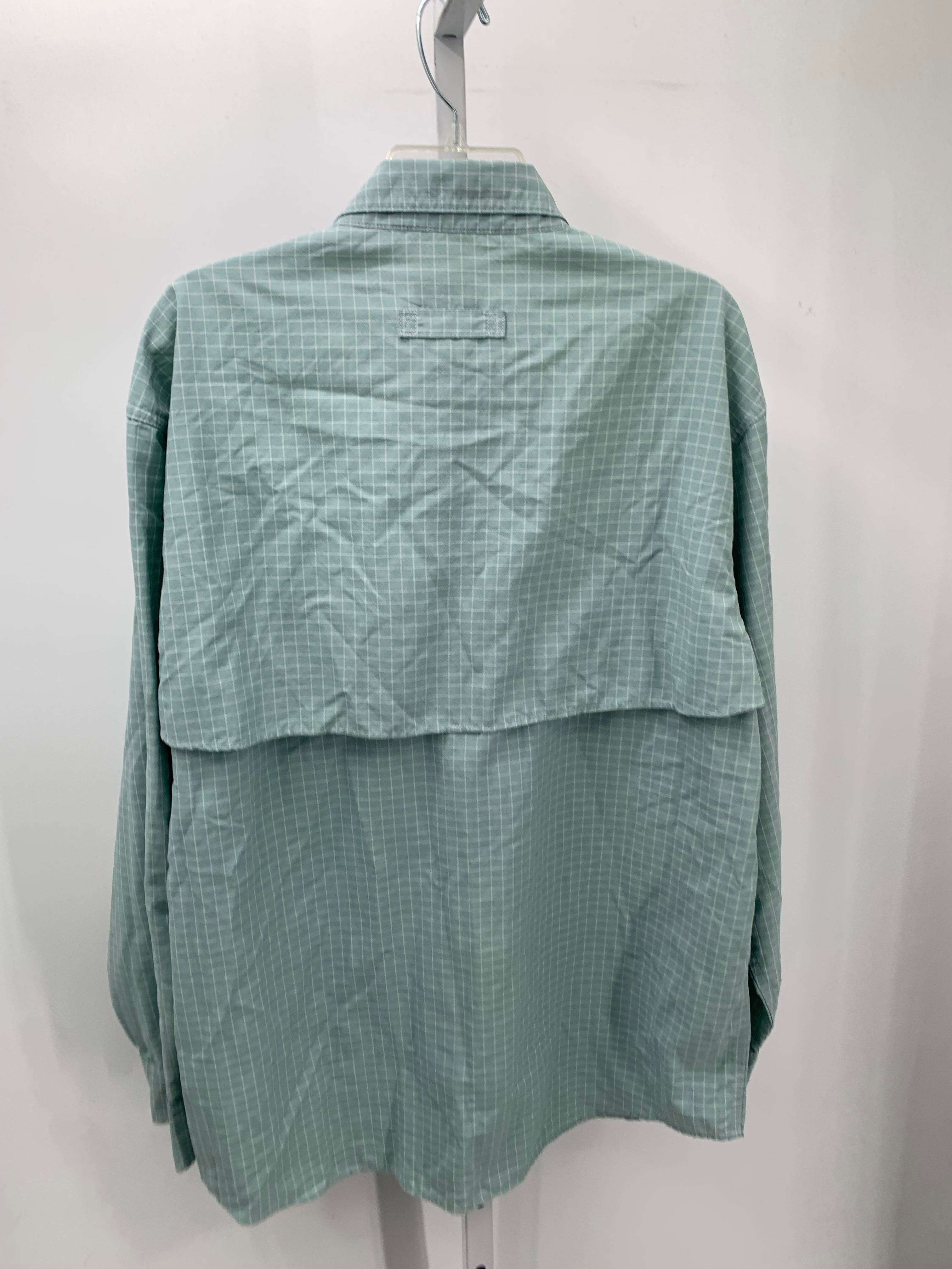 WHITE PLAID BTN DOWN