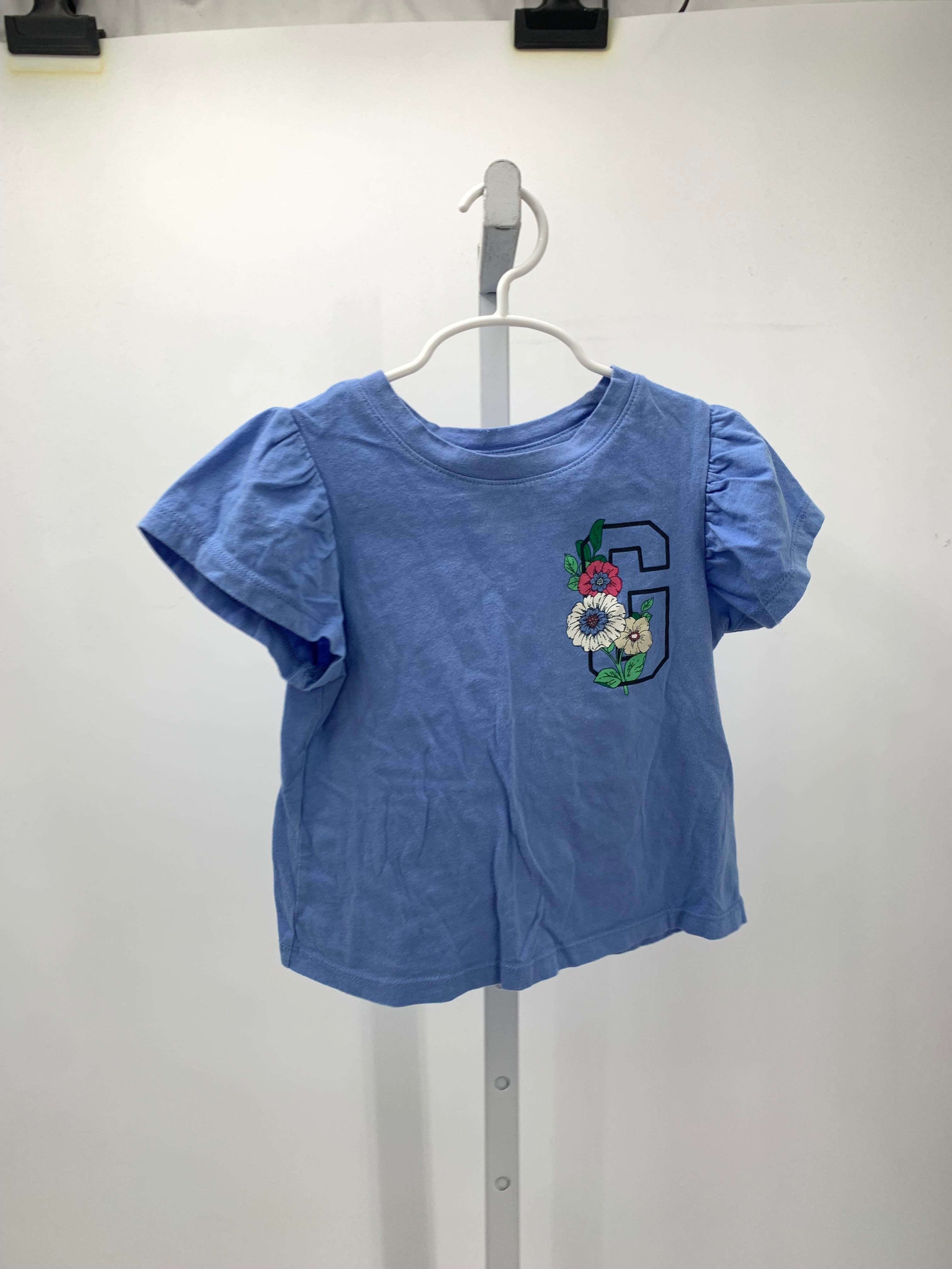 Baby Gap Size 5T Girls Short Sleeve Shirt