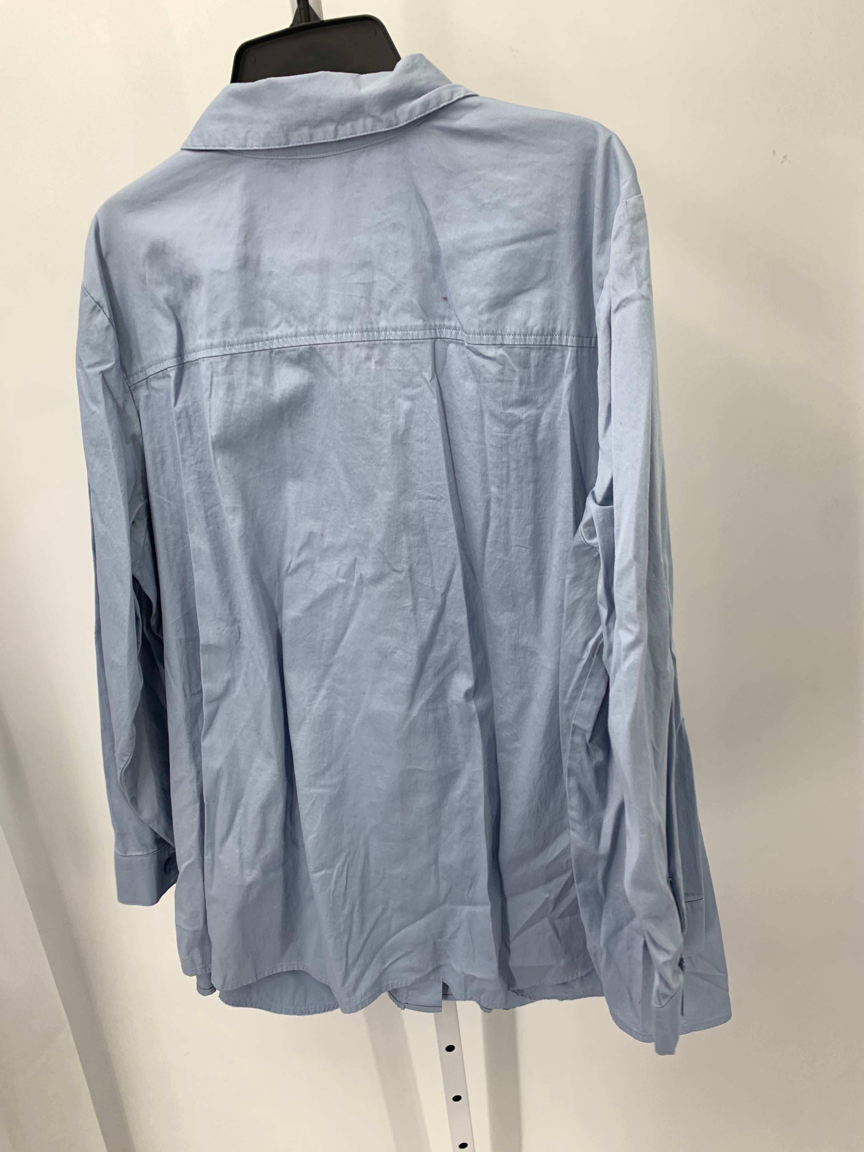 Isaac Mizrahi Size 26 W Womens Long Sleeve Shirt