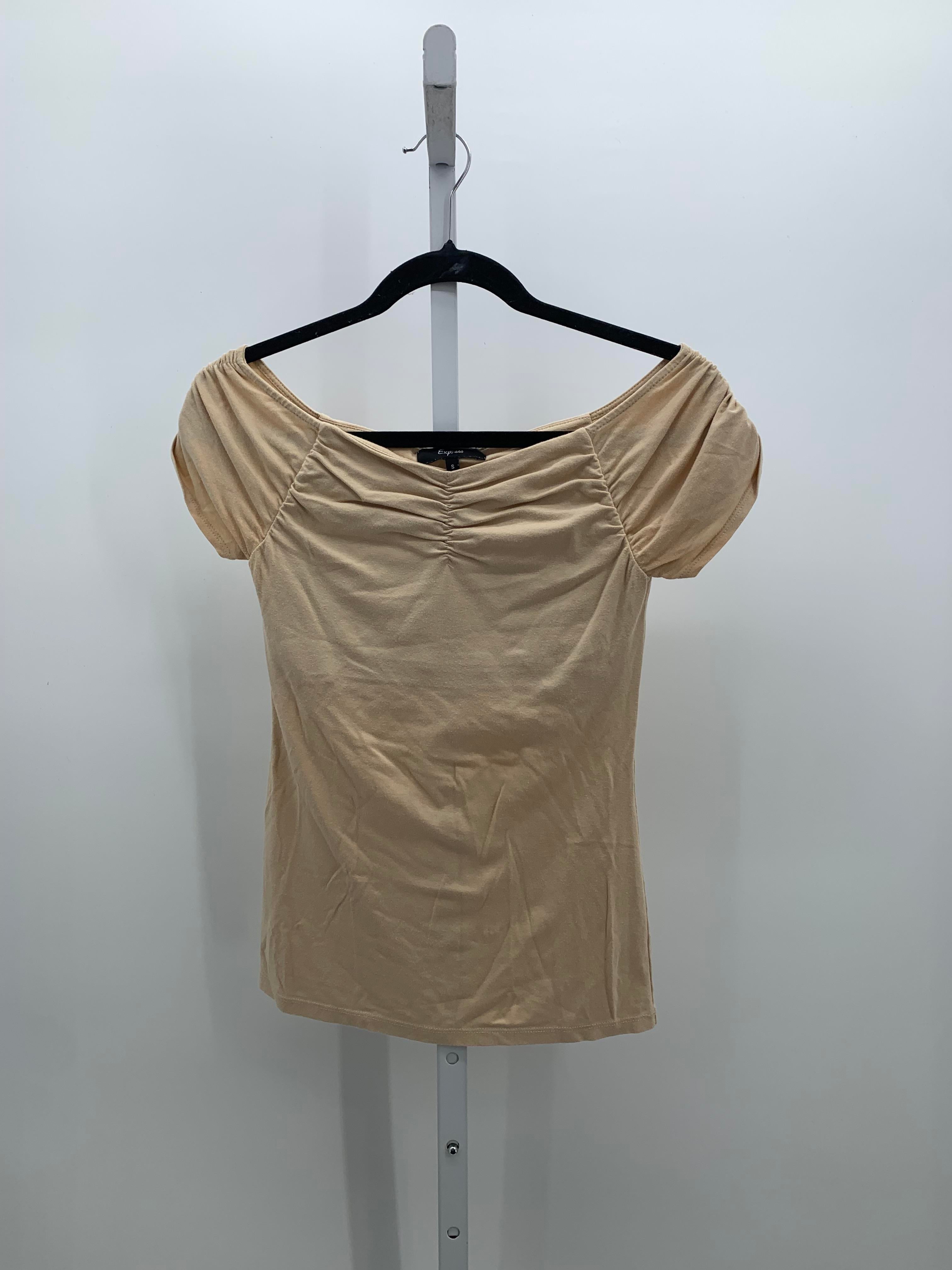 Express Size Small Misses Short Sleeve Shirt