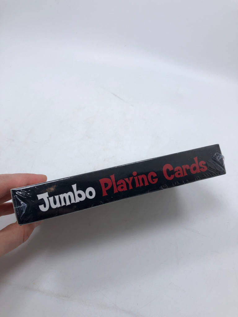 NIB JUMBO PLAYING CARDS BY BIG FUN CO.