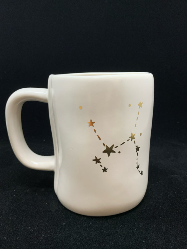 RAE DUNN SAGITTARIUS COFFEE MUG.