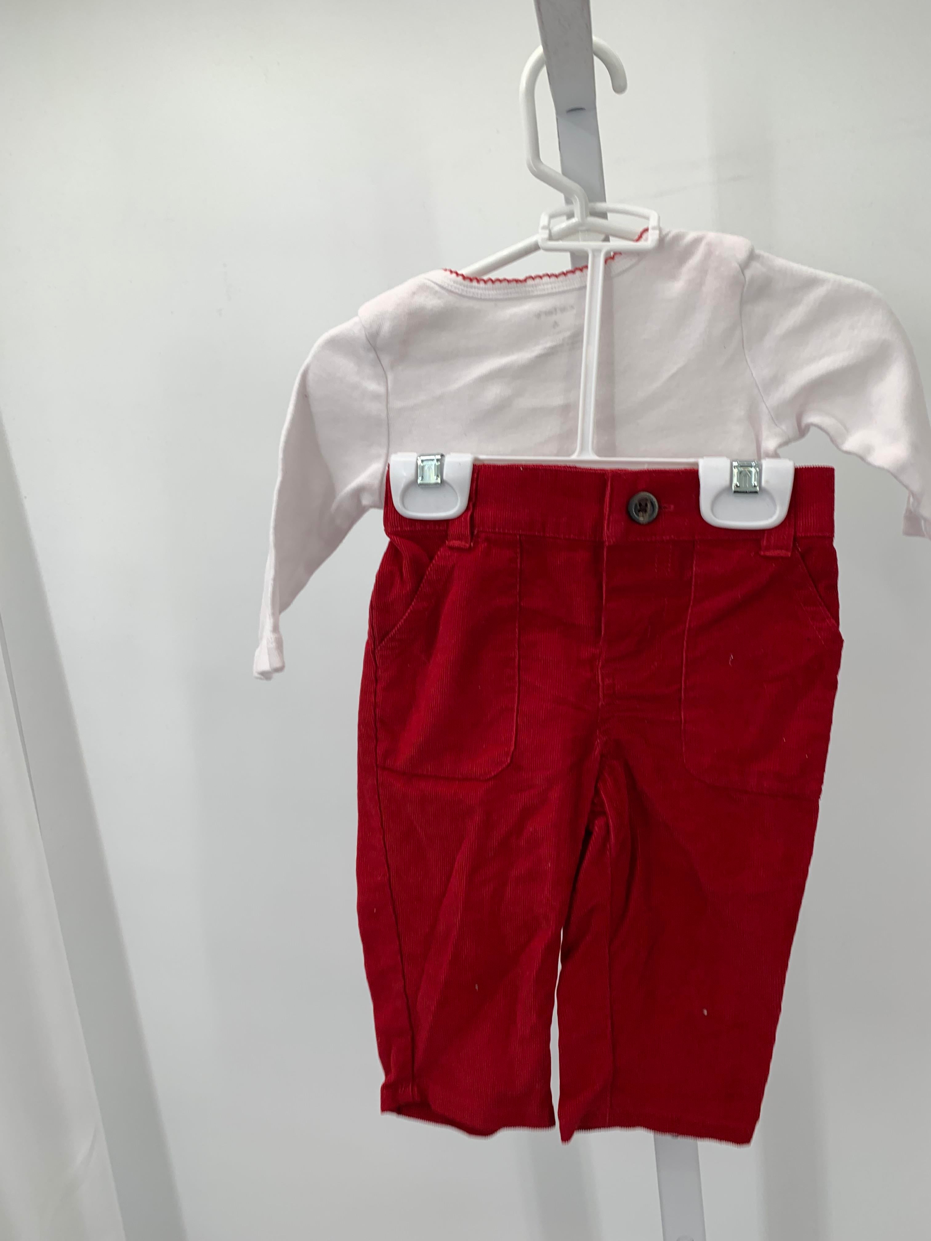 MERRY & BRIGHT SHIRT AND RED PANTS